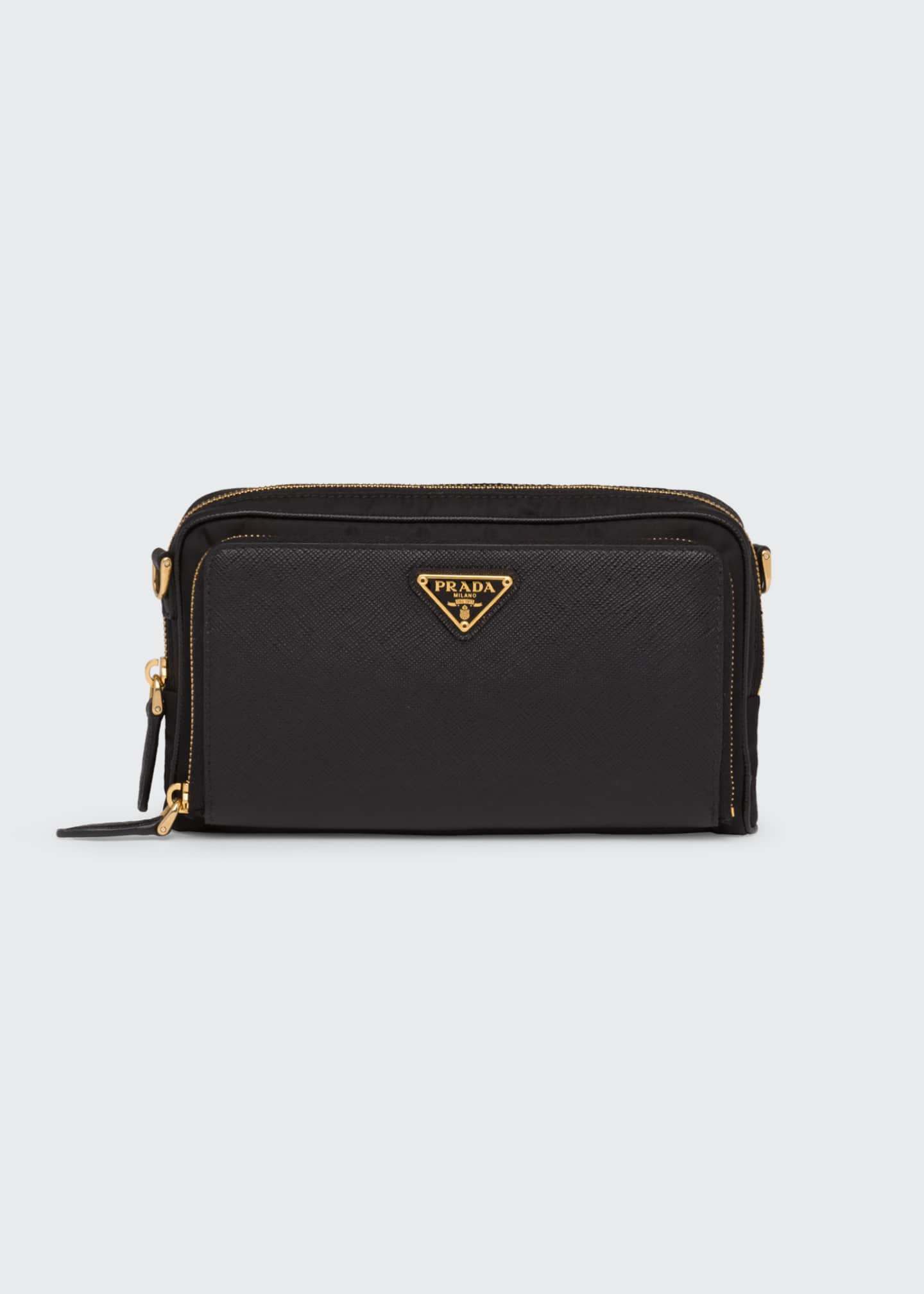 prada saffiano mini crossbody