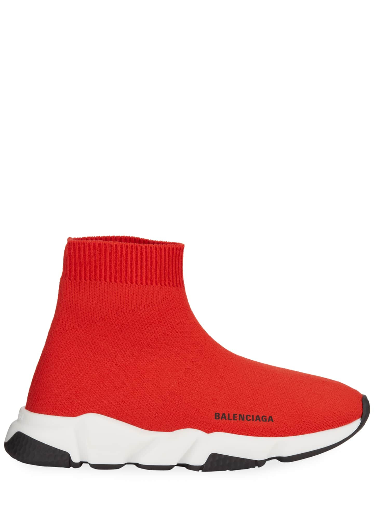 Balenciaga Speed Sock Sneakers, Toddler/Kids, Red/White - Bergdorf Goodman