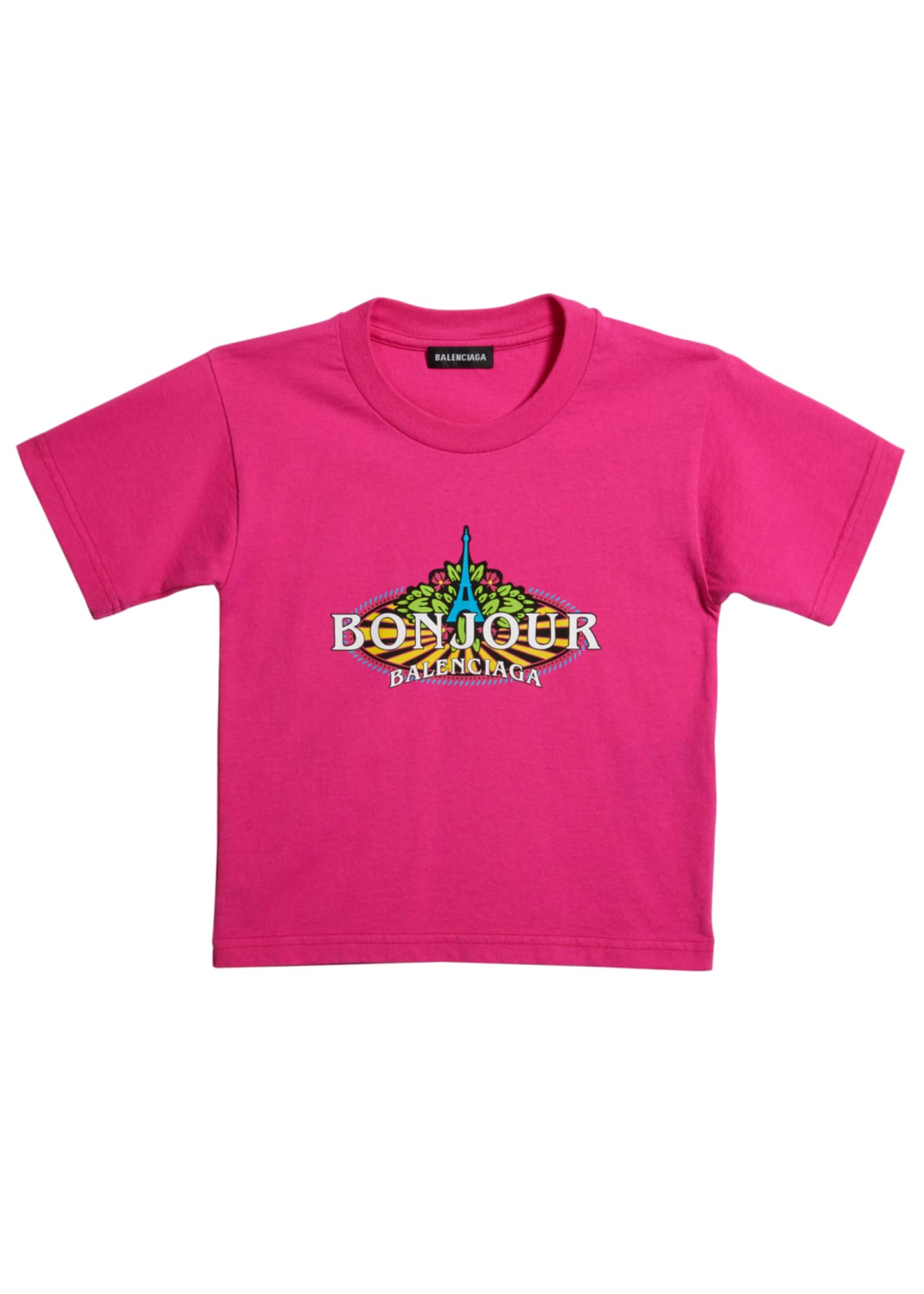 balenciaga bonjour t shirt
