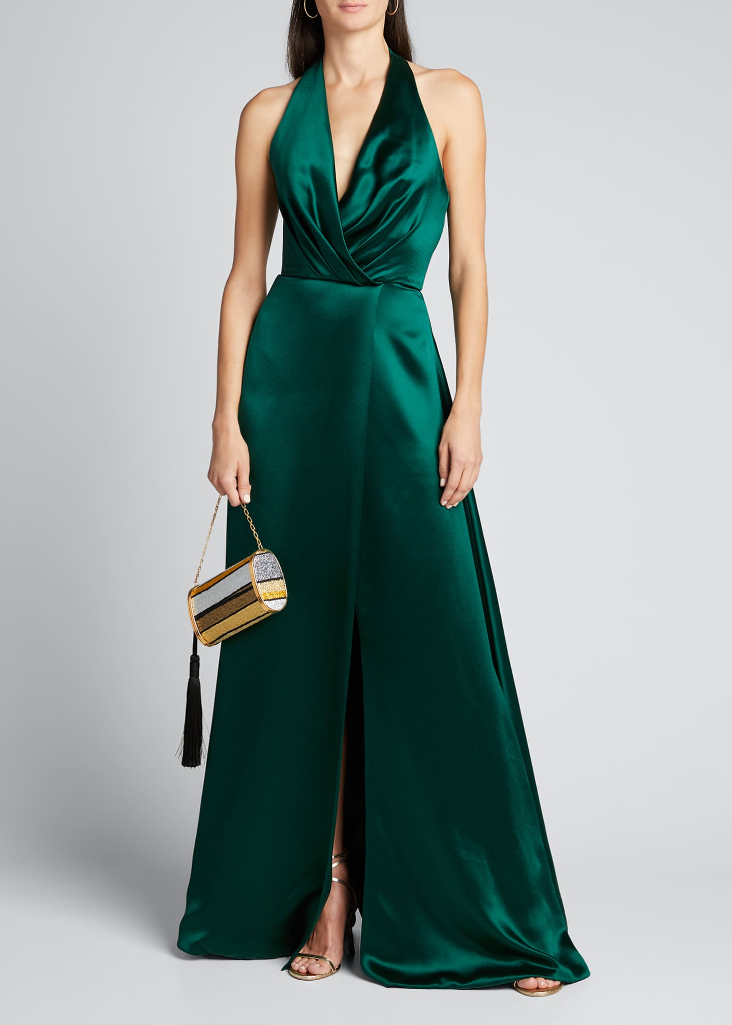 charmeuse satin dress