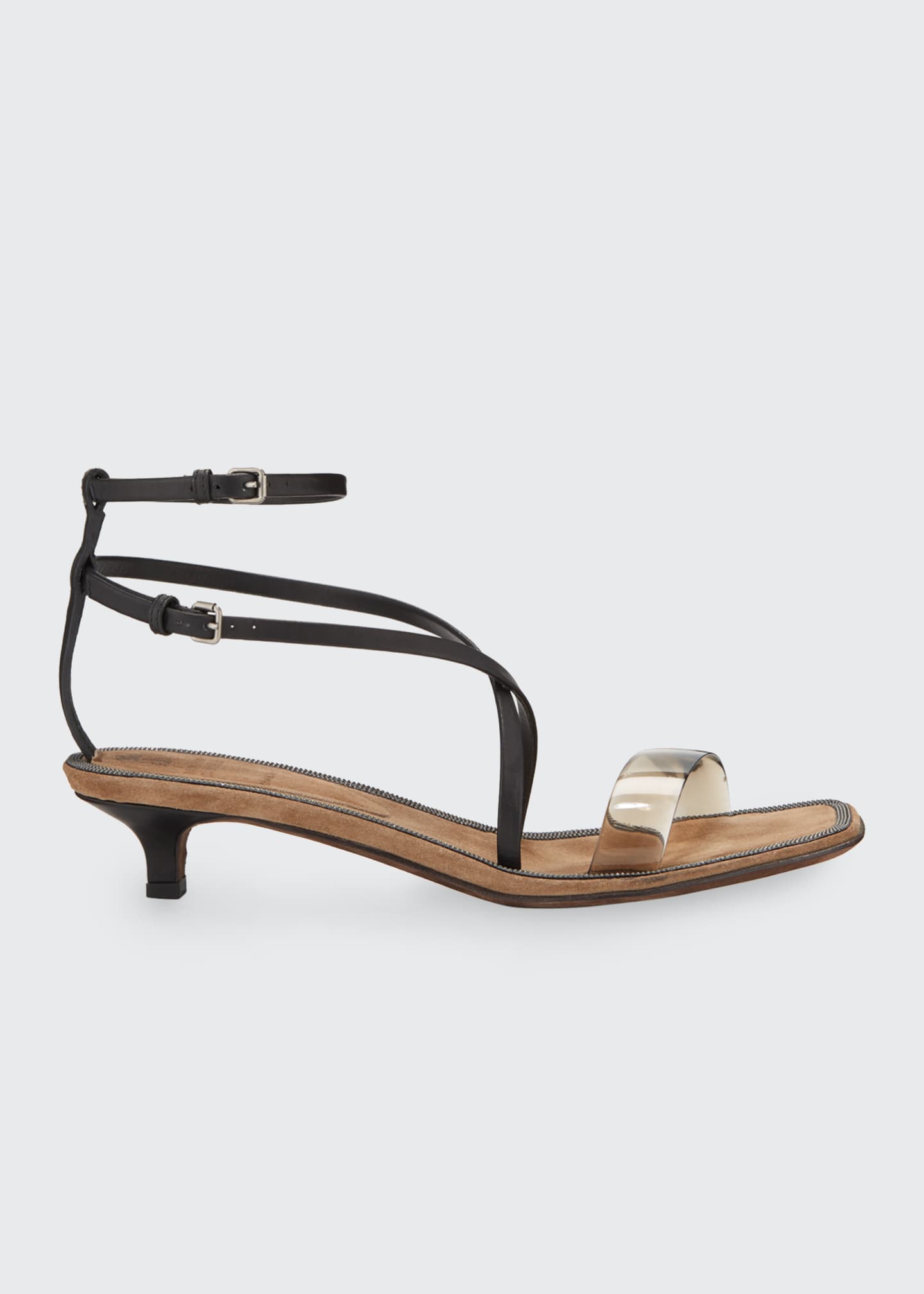 kitty heel sandals