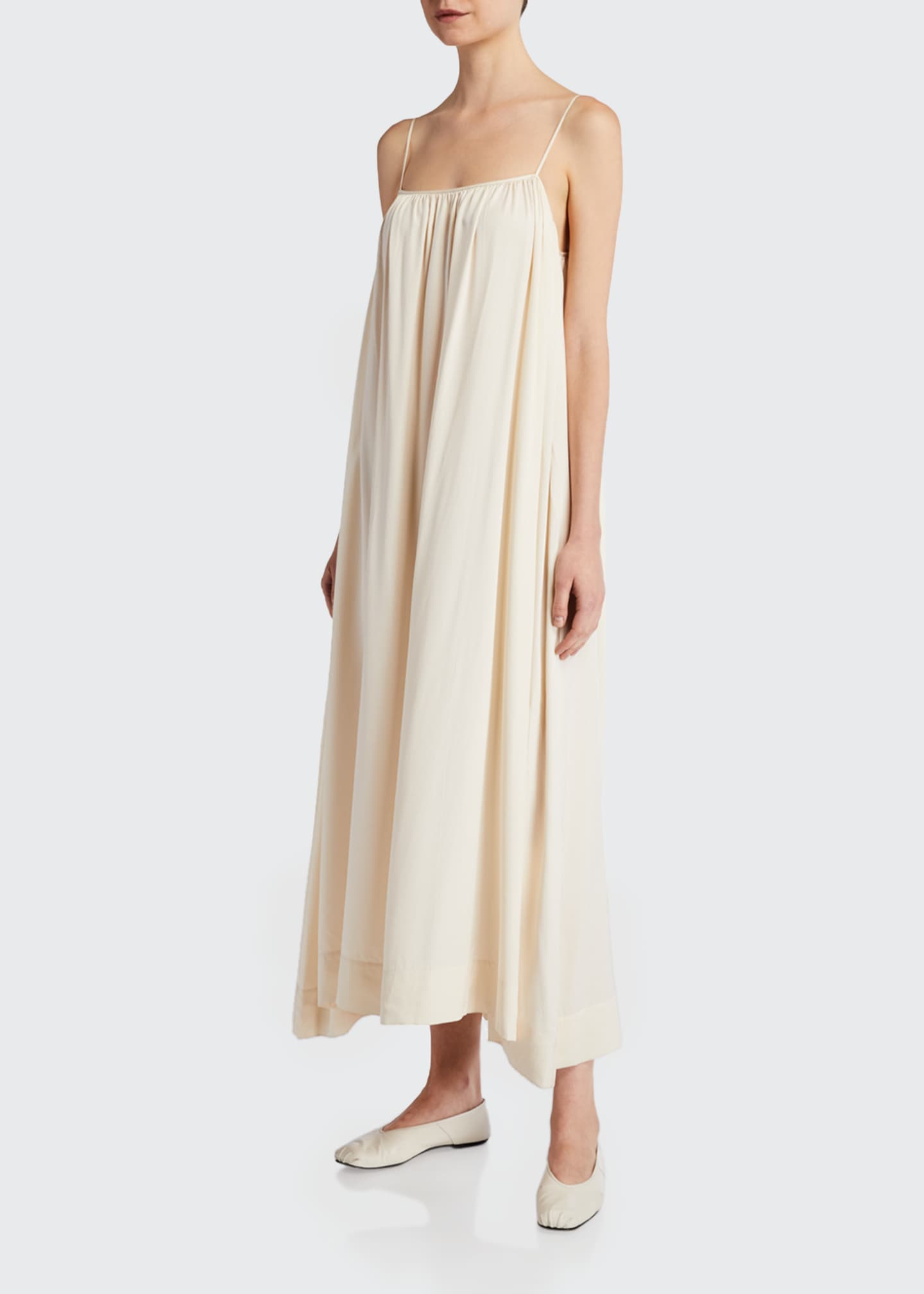 the row silk dress