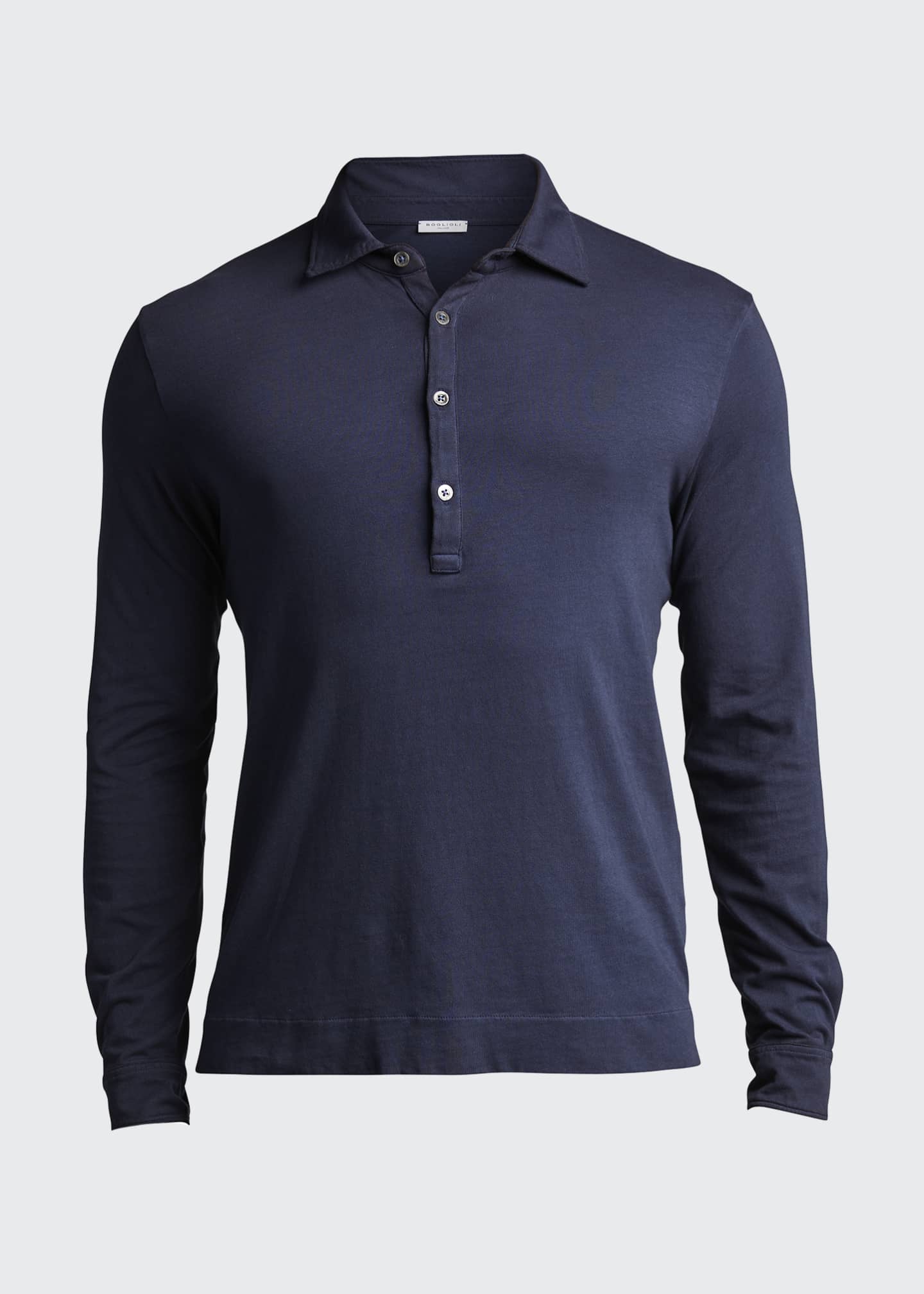 Boglioli Men's Washed Cotton Polo Shirt - Bergdorf Goodman