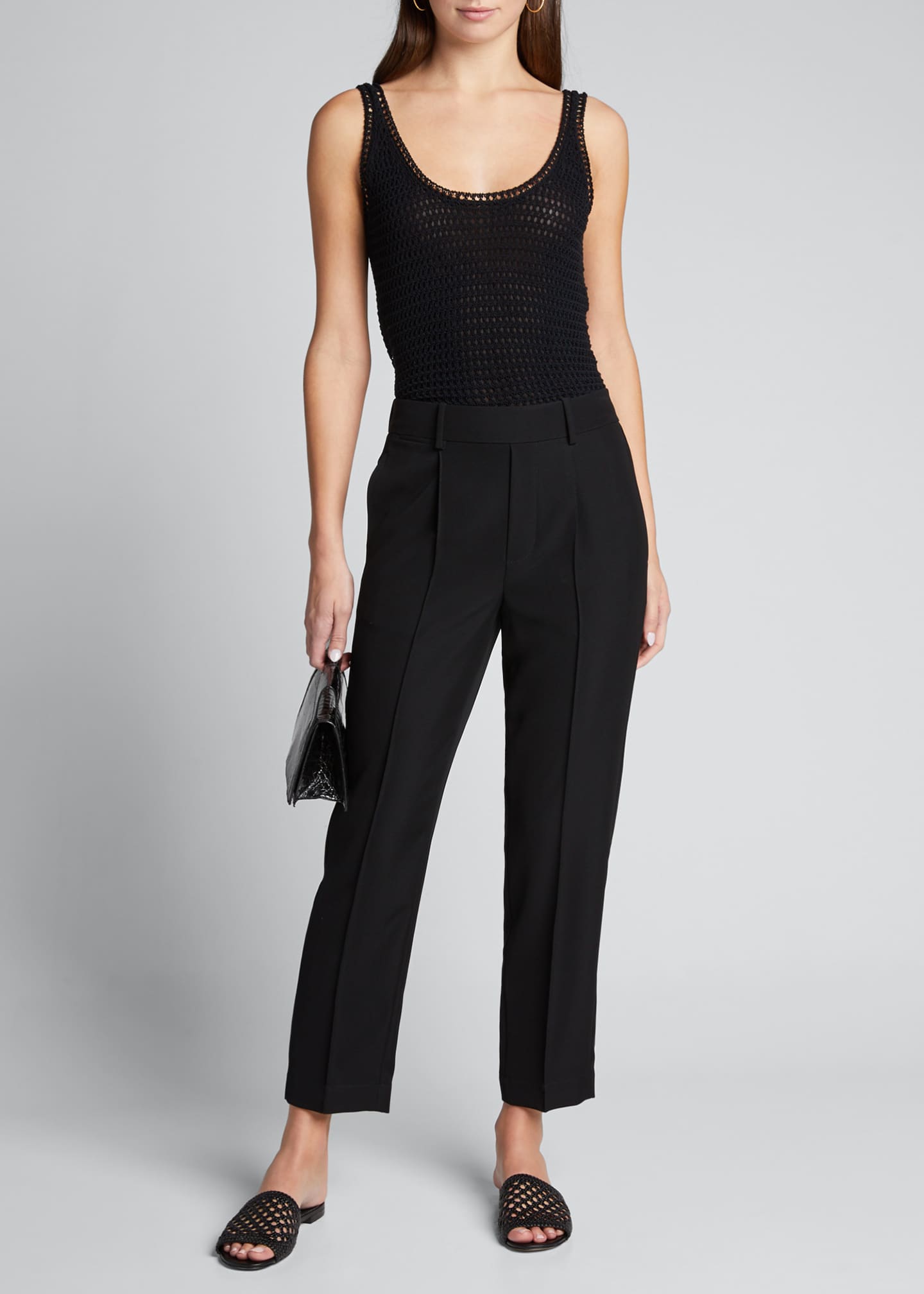 Vince Tapered Pull-On Pants - Bergdorf Goodman
