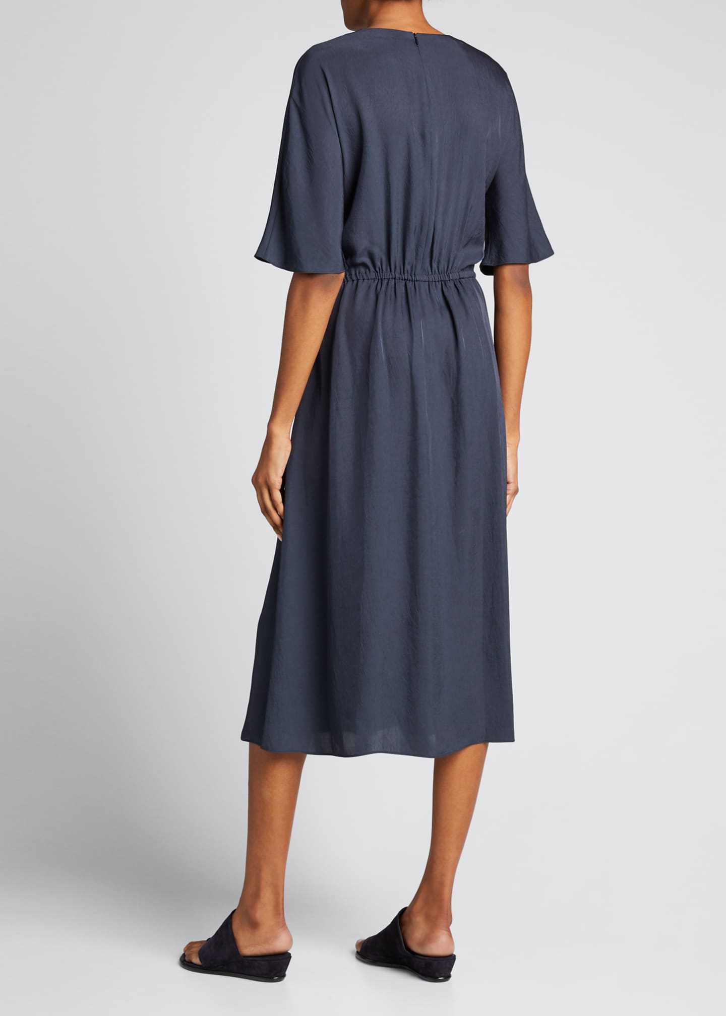 Vince ElbowSleeve TShirt Dress Bergdorf Goodman