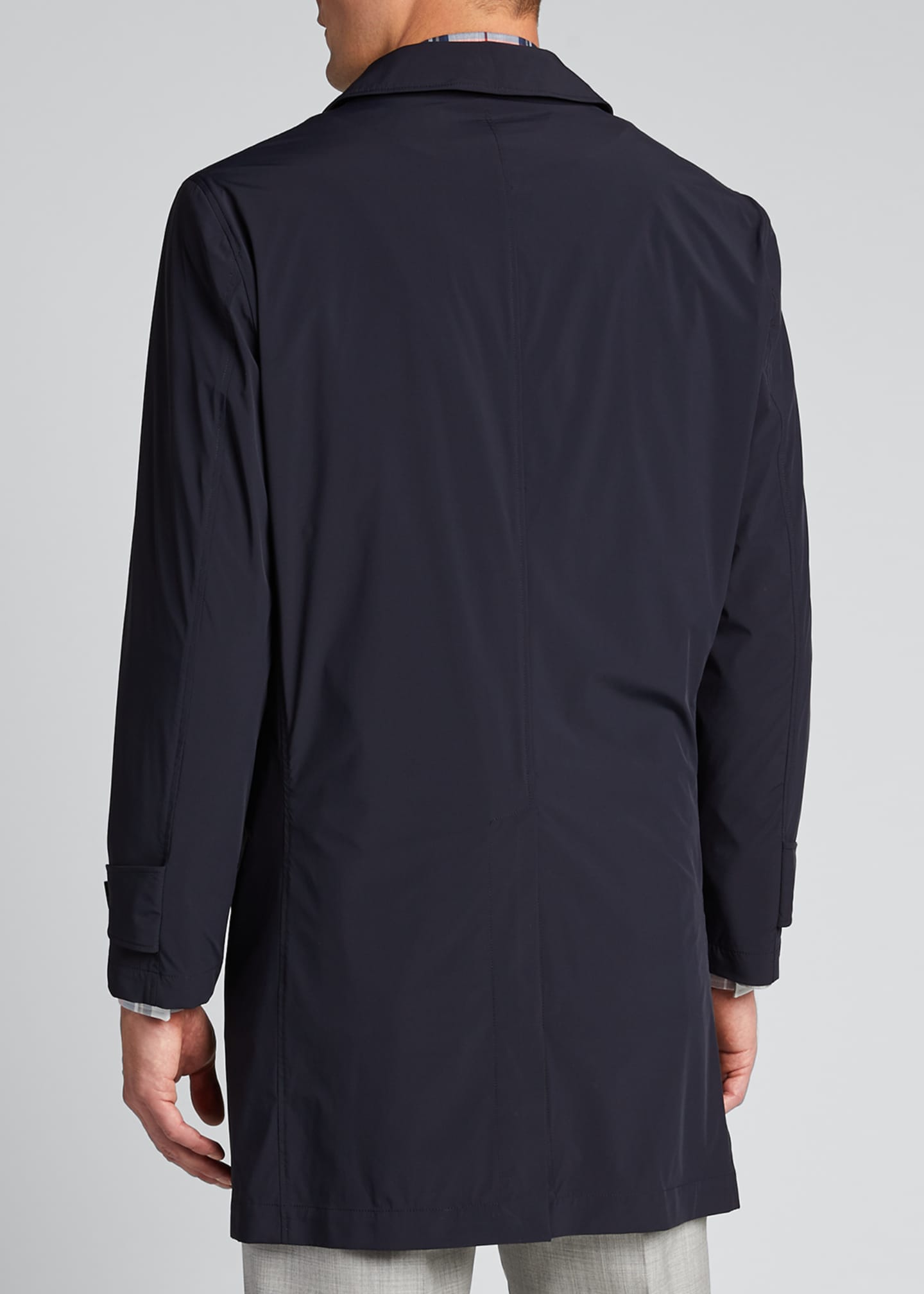 Brunello Cucinelli Men's Packable Trench Coat Bergdorf Goodman