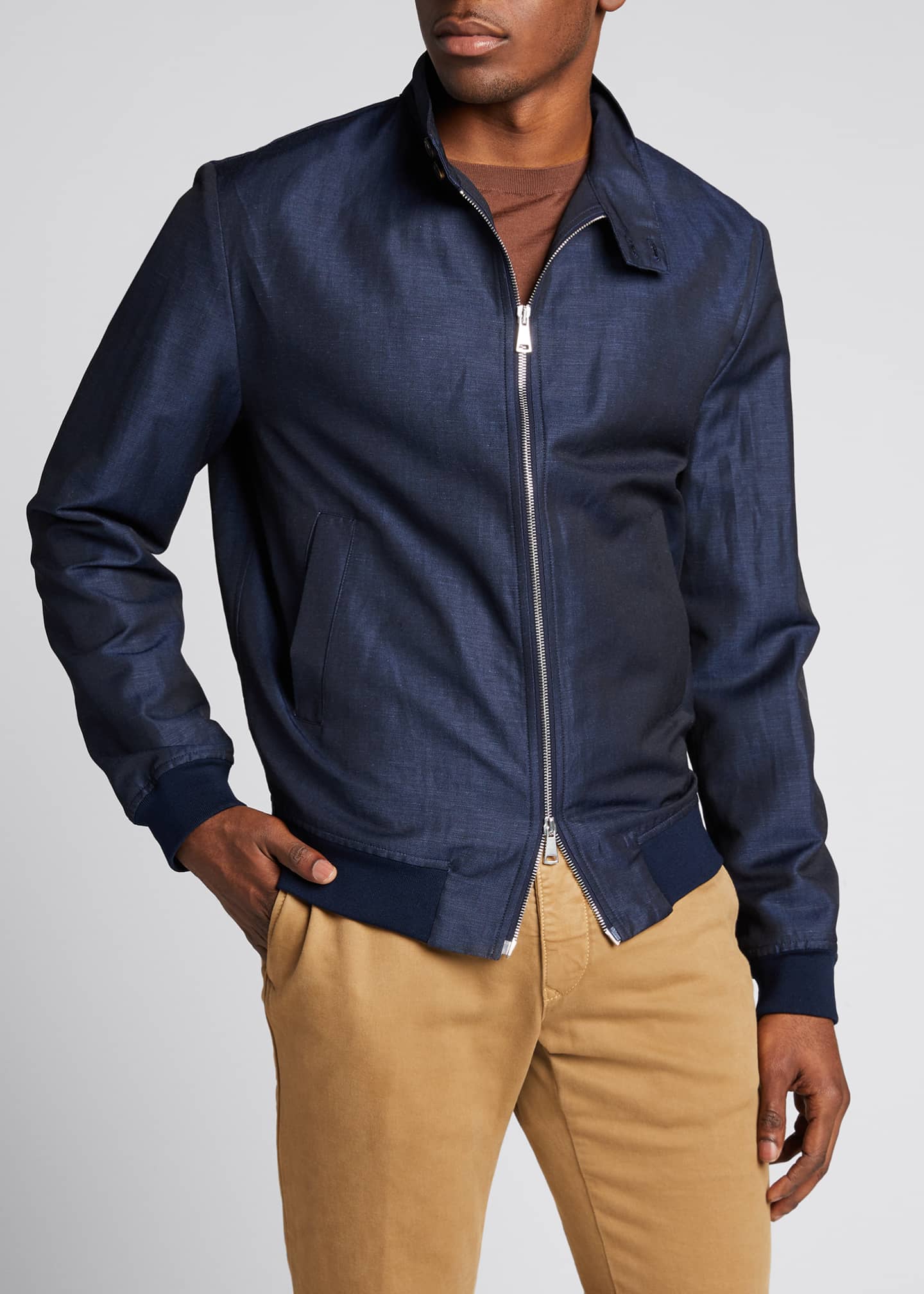 Download Valstar Men's Harrington Wool/Linen Jacket - Bergdorf Goodman