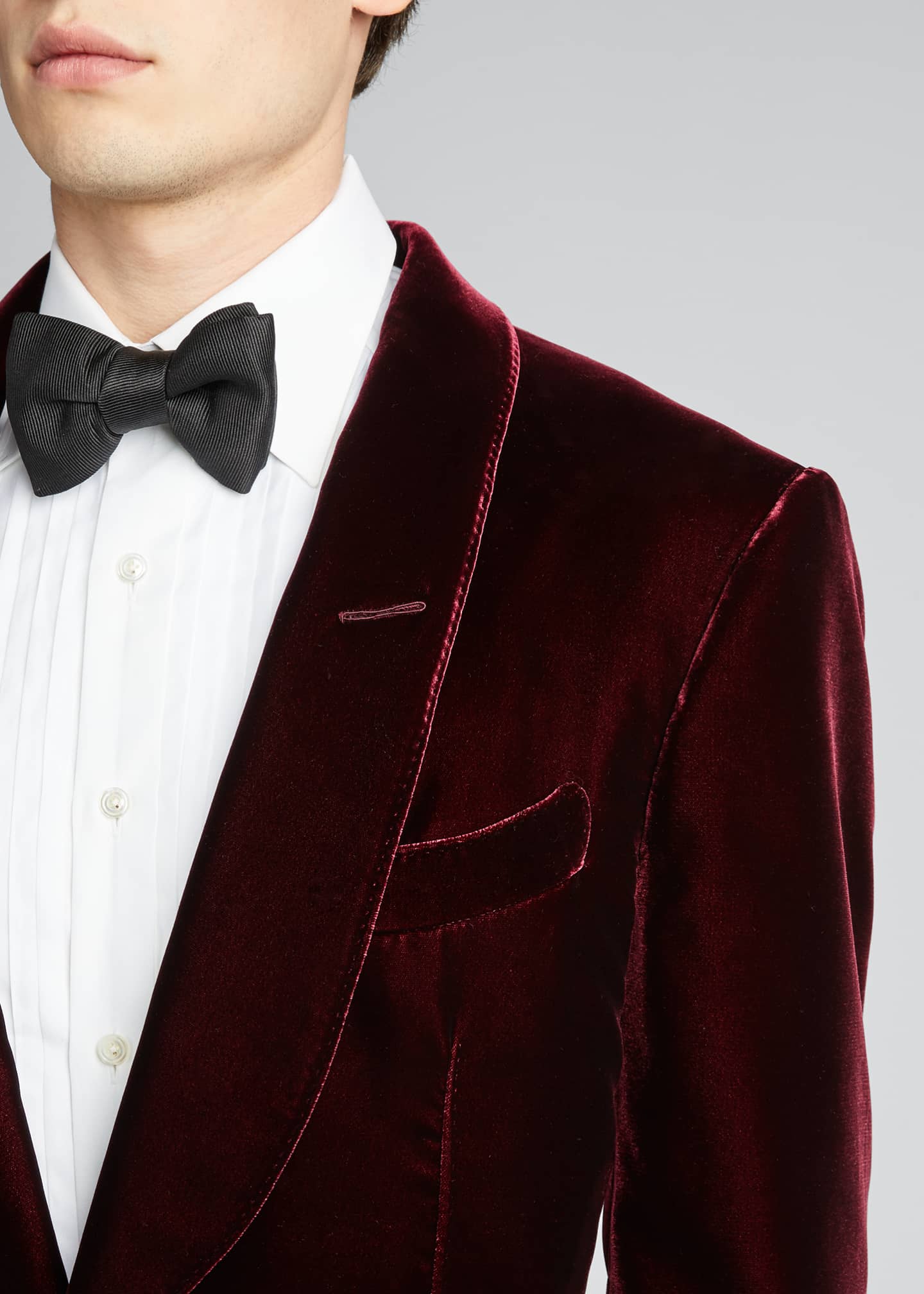 TOM FORD Men's Fluid Velvet Shelton Dinner Jacket Bergdorf Goodman