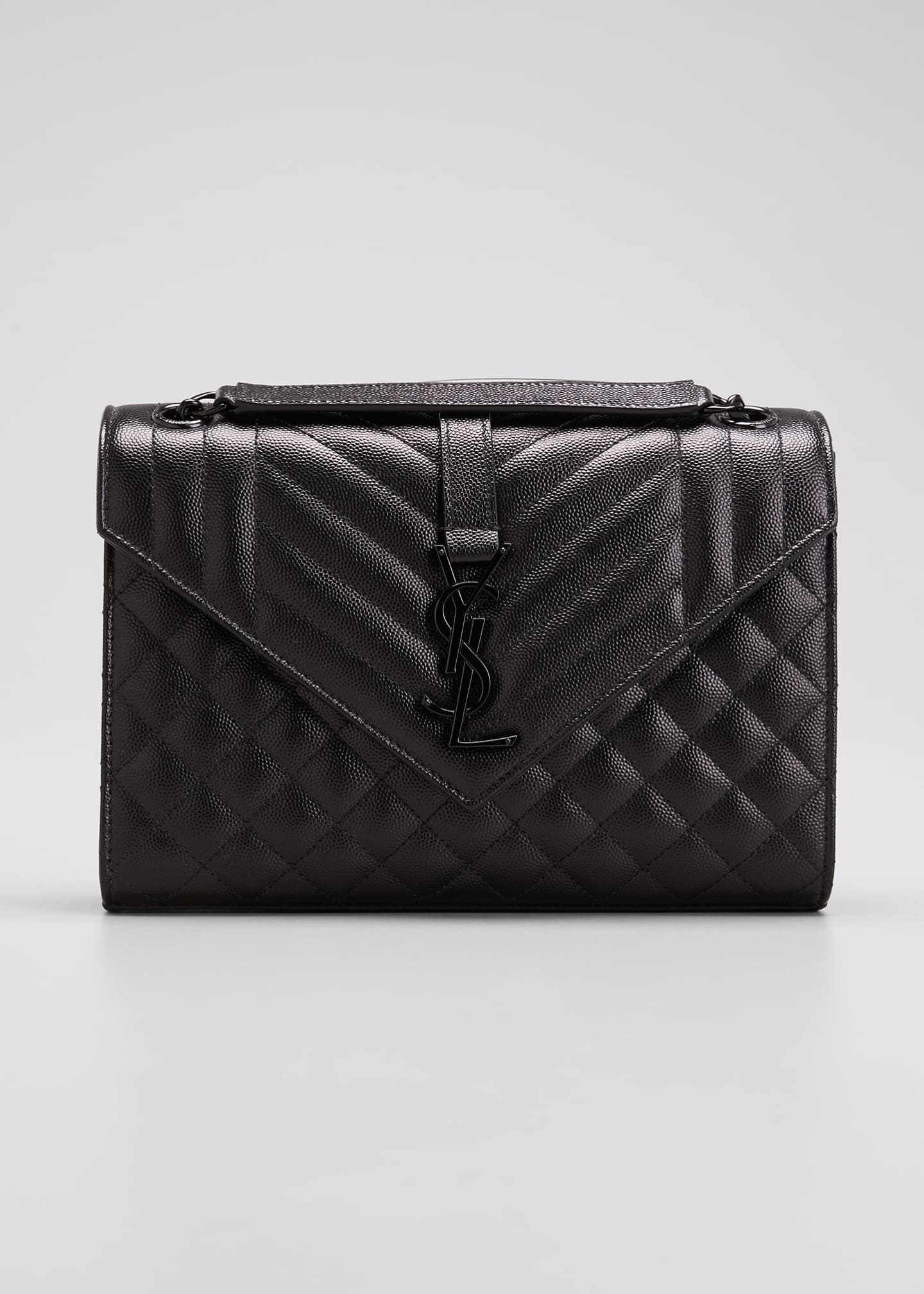 ysl black monogram bag