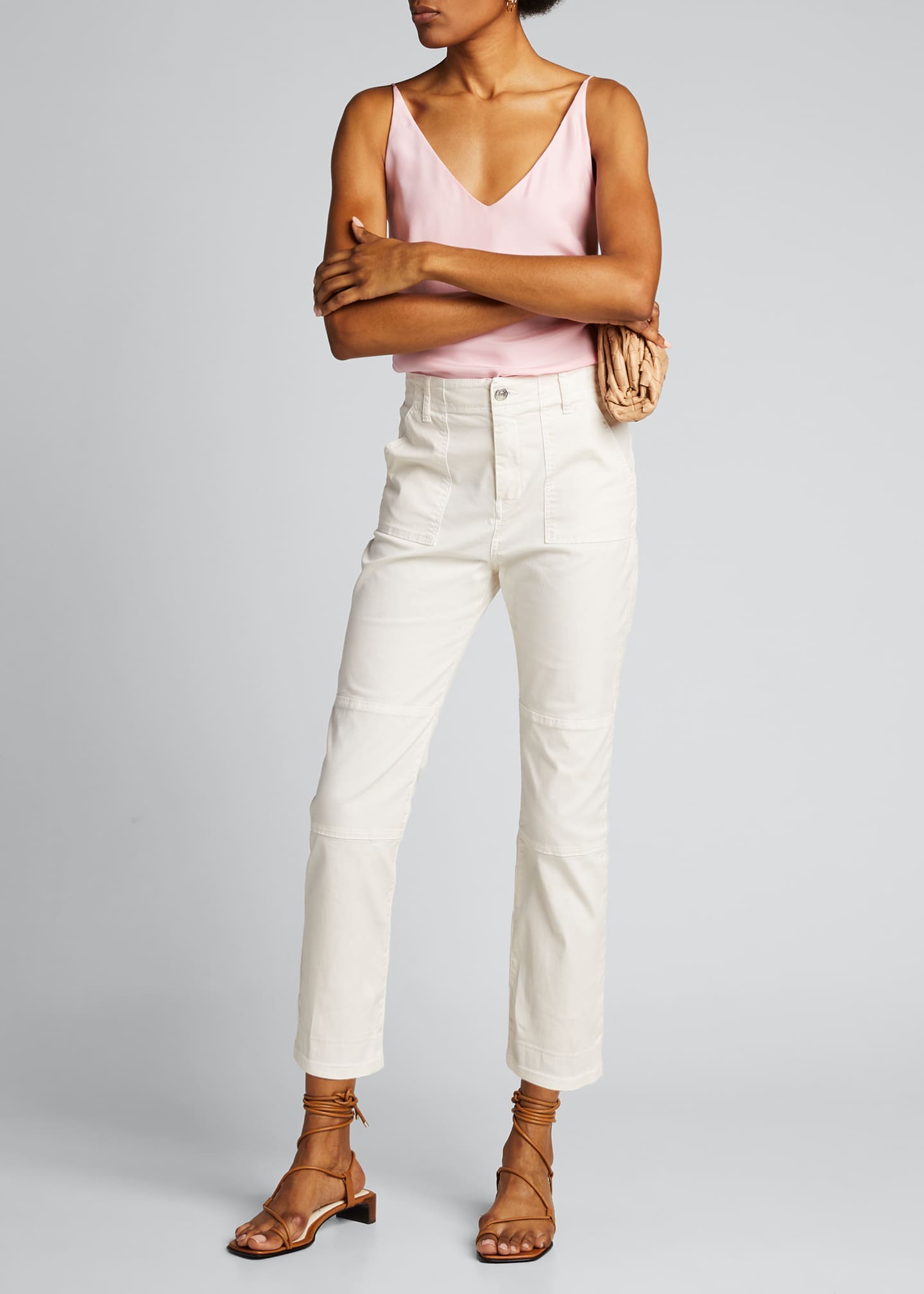 mid rise cargo pants