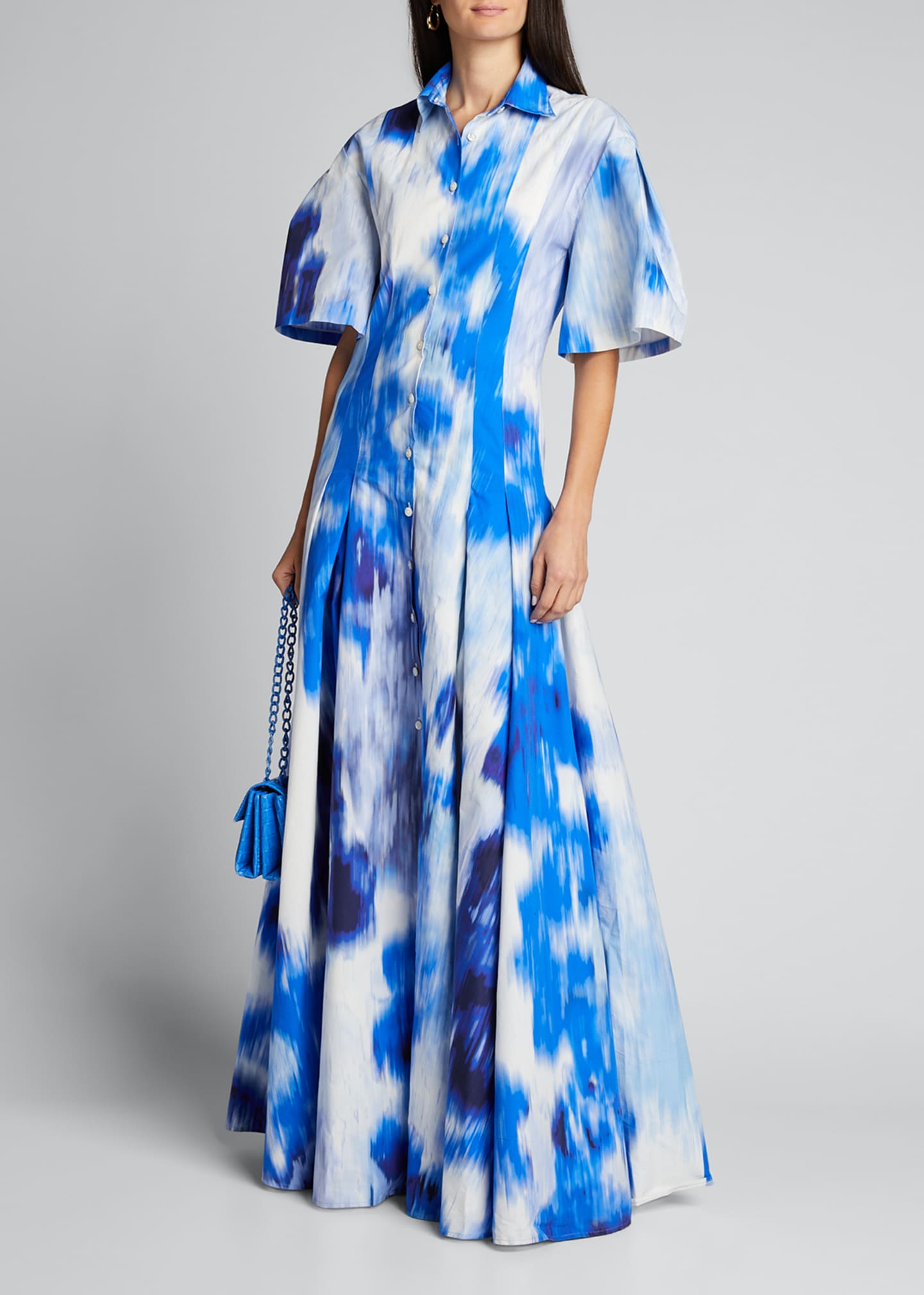 carolina herrera shirt gown