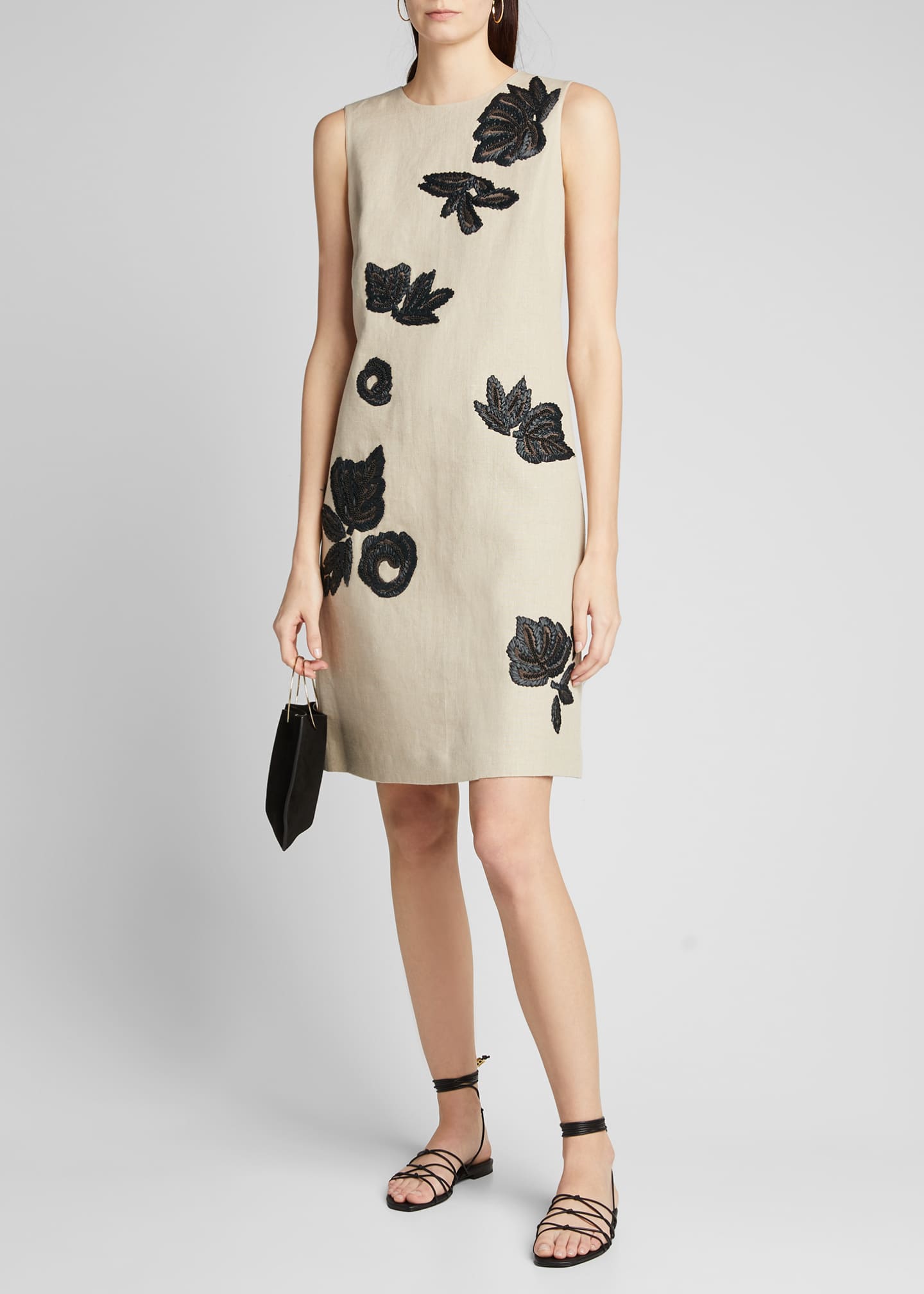 shift cocktail dress embellished