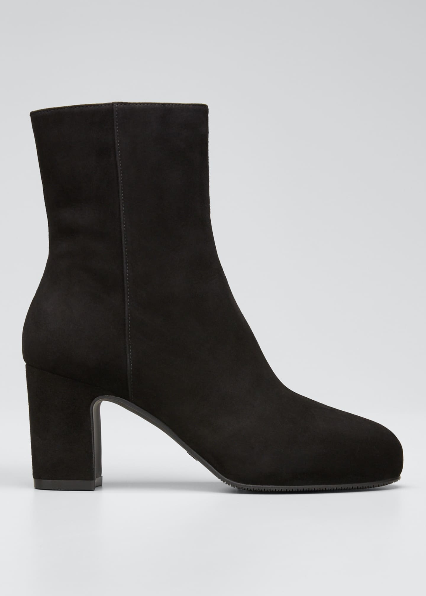 rapture 75mm suede sock bootie