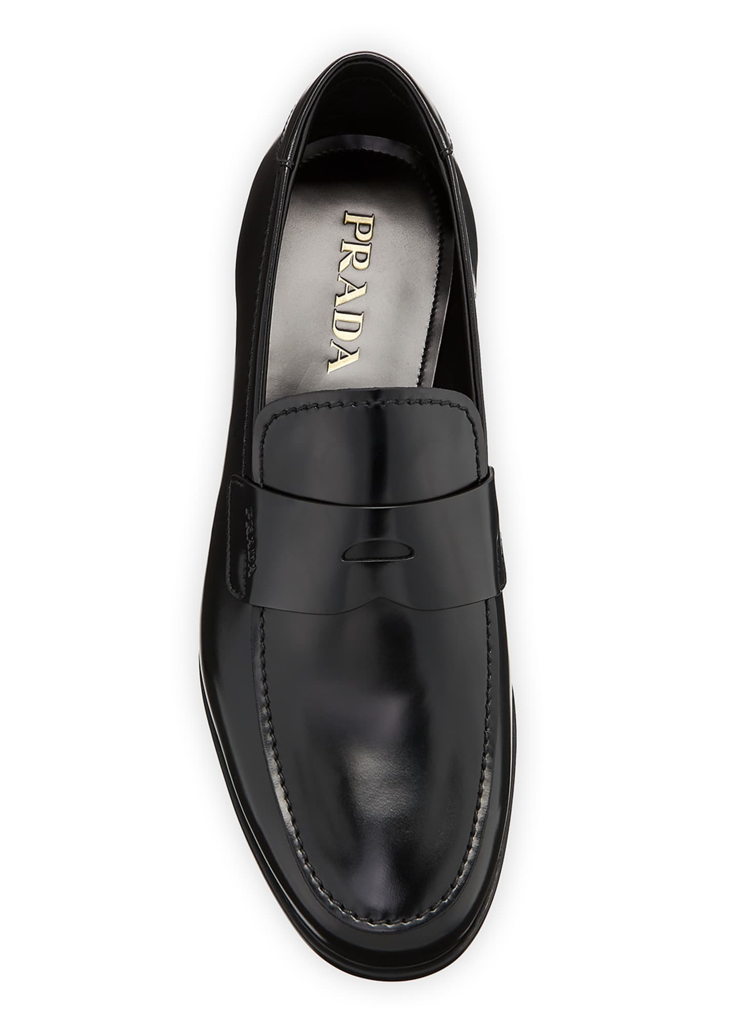 prada mens loafers