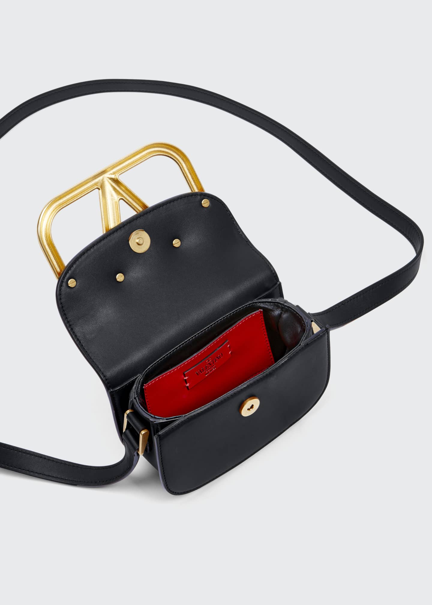 Valentino Garavani Supervee Small Leather Shoulder Bag Bergdorf Goodman