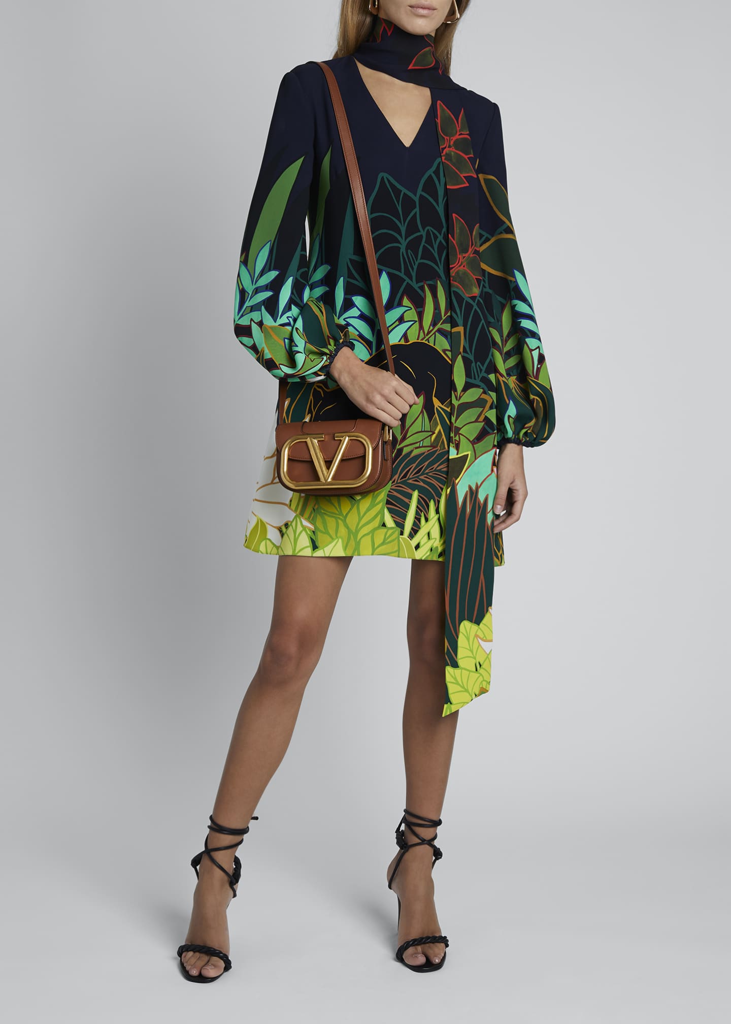 Valentino Garavani Supervee Small Leather Shoulder Bag Bergdorf Goodman