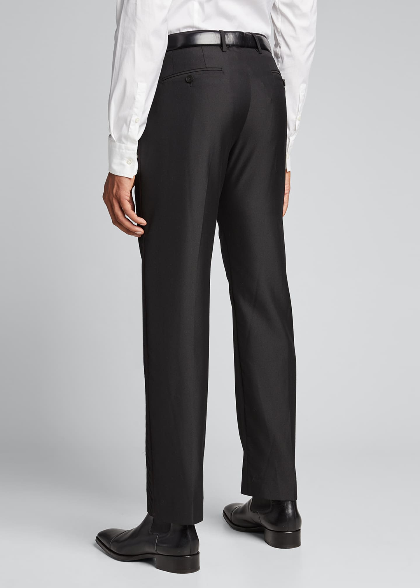 Etro Men's Chevron Side-Stripe Tuxedo Pants - Bergdorf Goodman