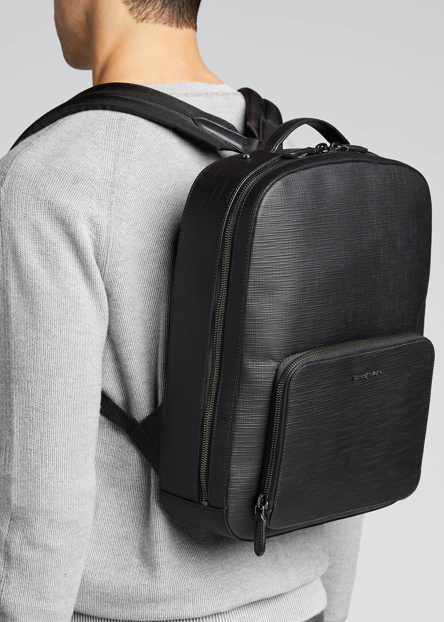 zegna laptop bag