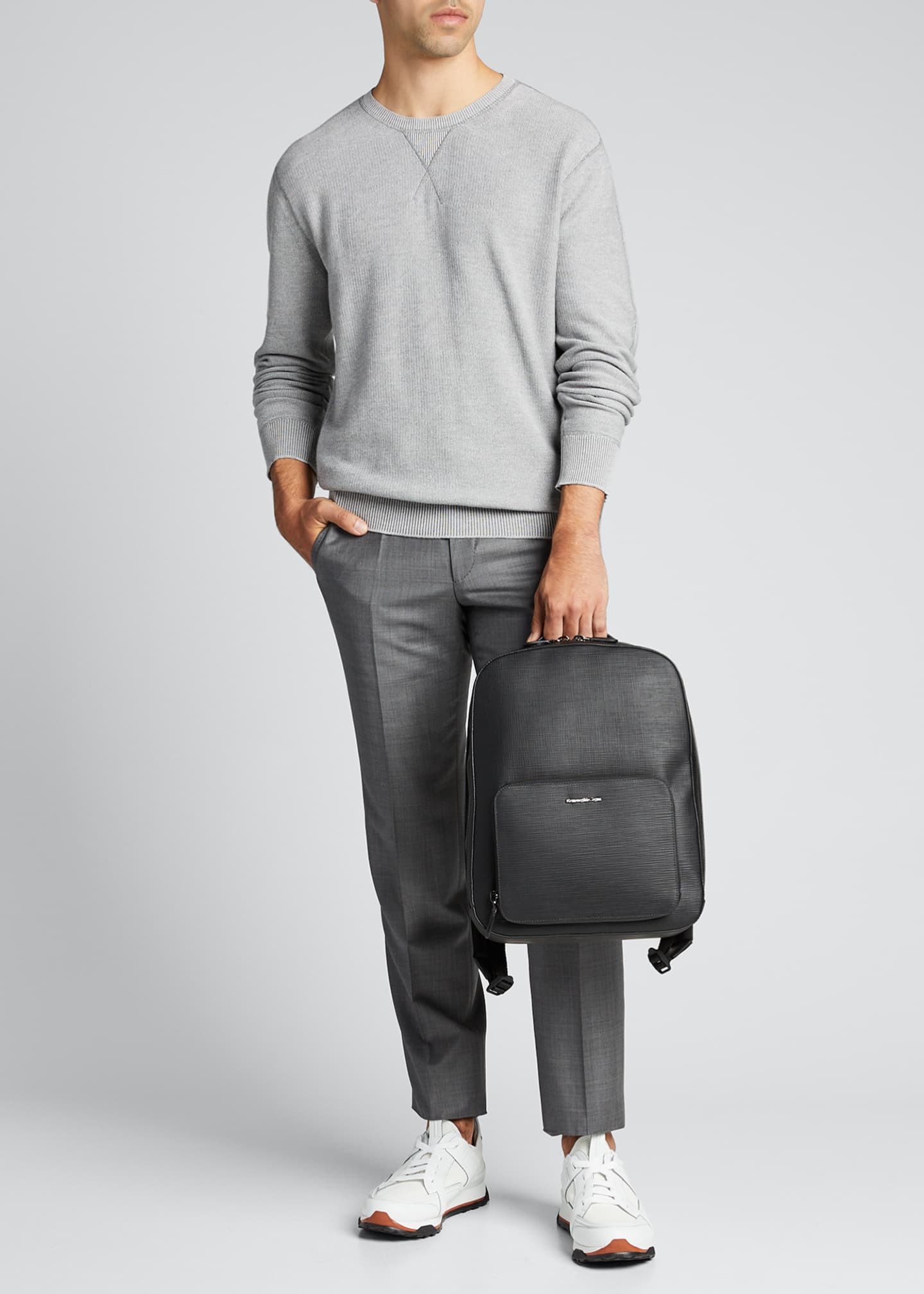 zegna mens bag