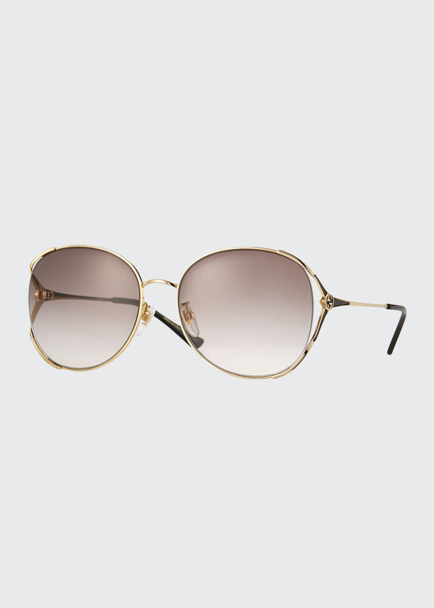 gucci sunglasses metal