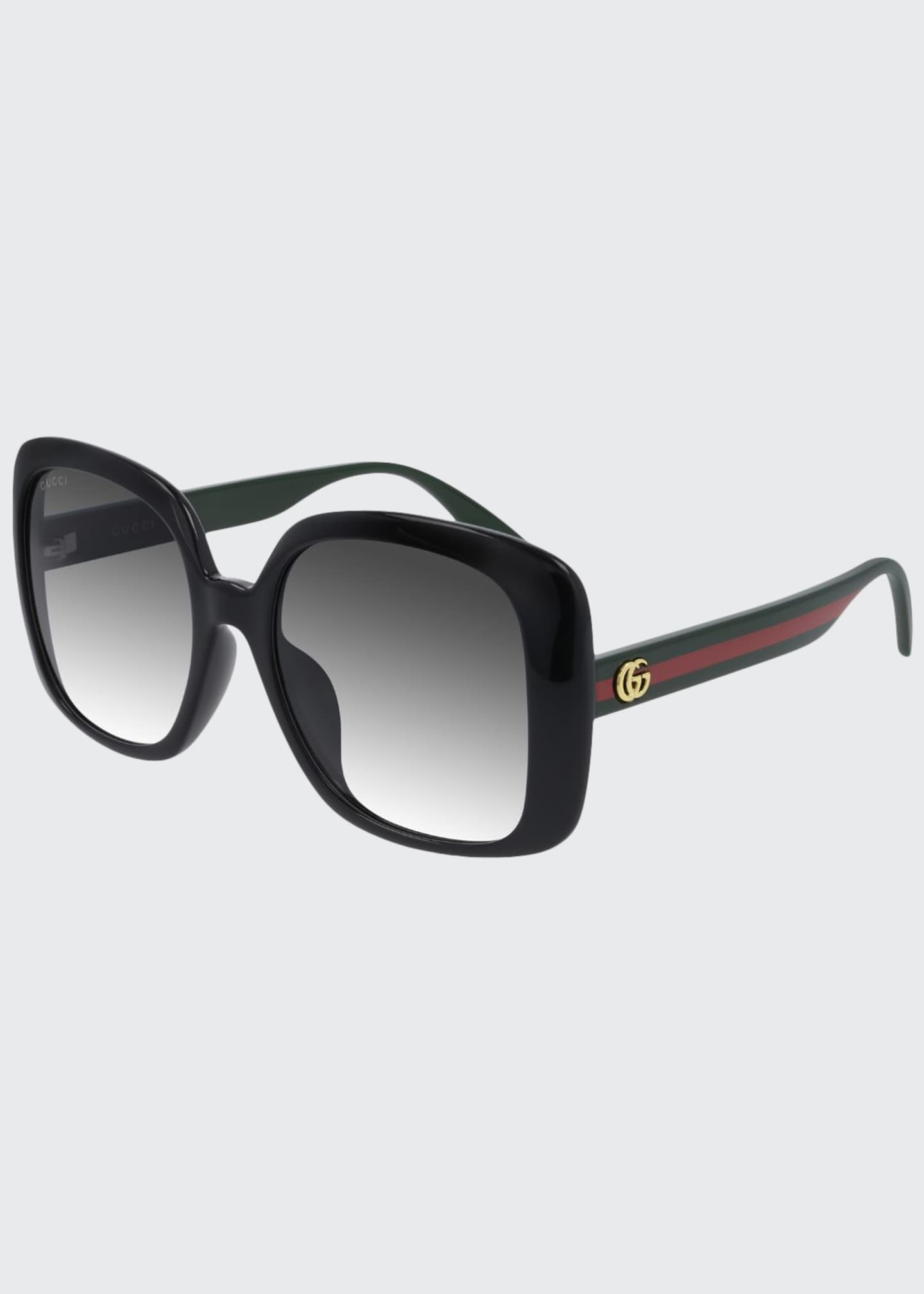gucci square web sunglasses