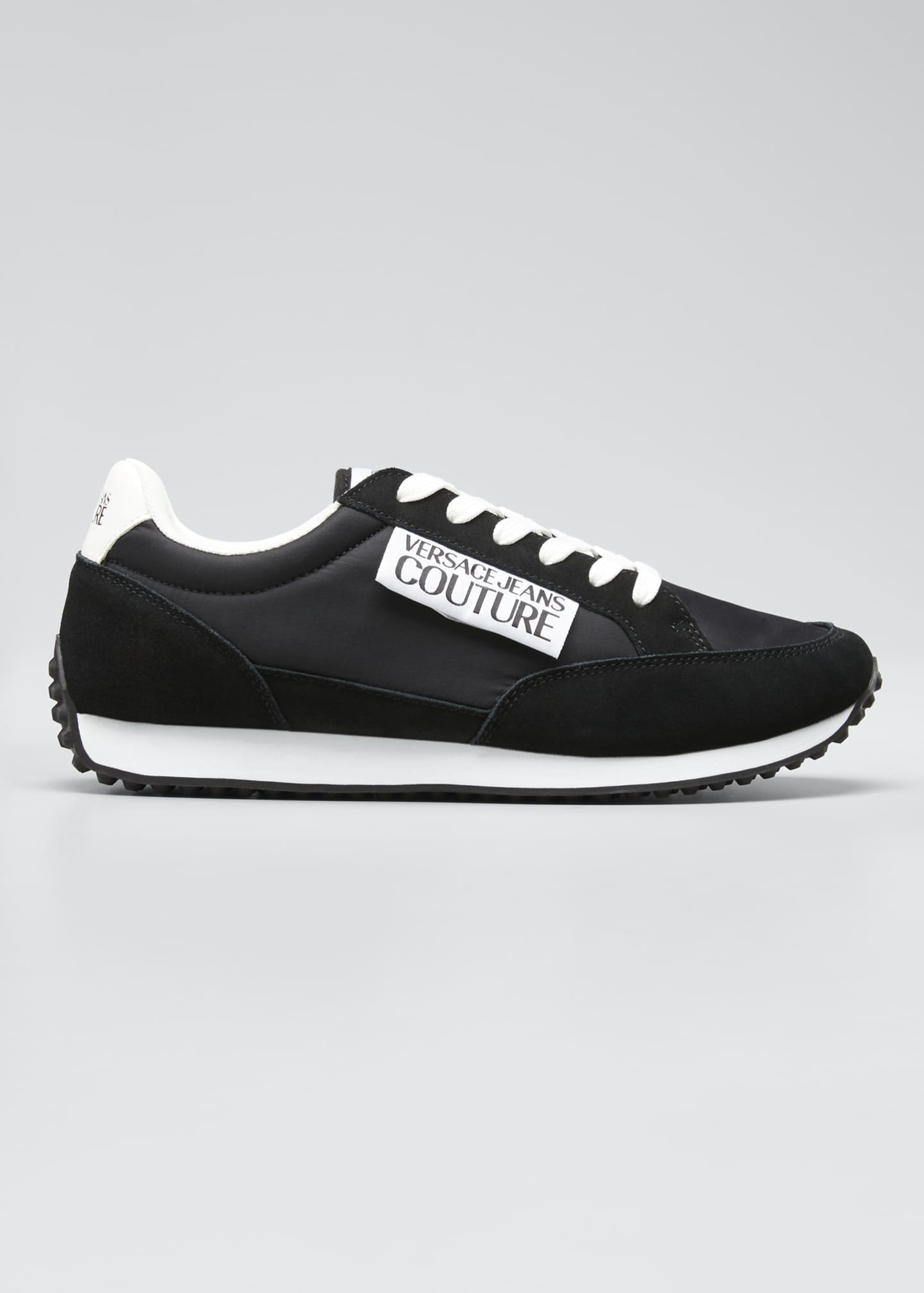 Versace Jeans Couture Men's Low-Top Logo Runner Sneakers - Bergdorf Goodman