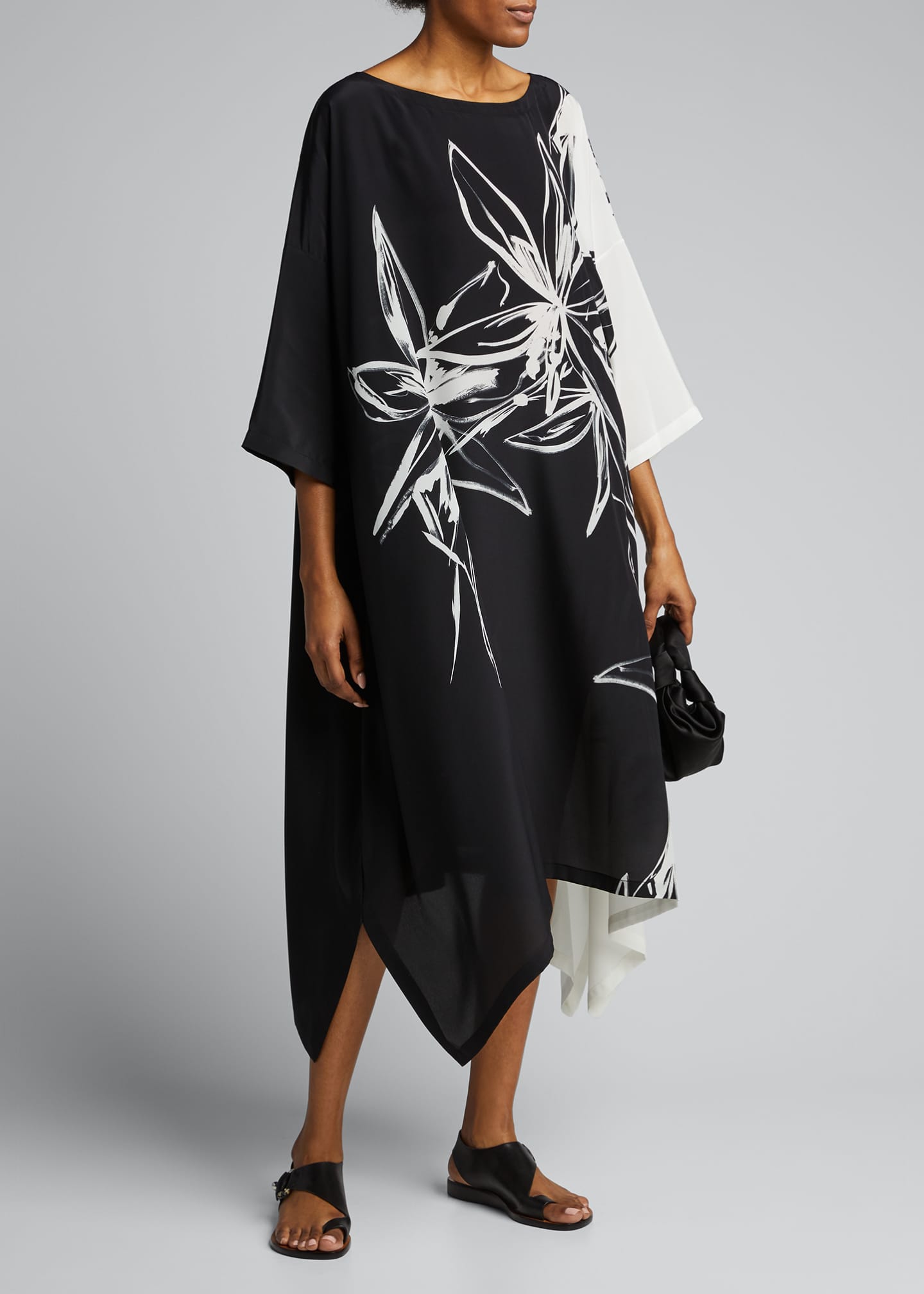 silk tunic dress