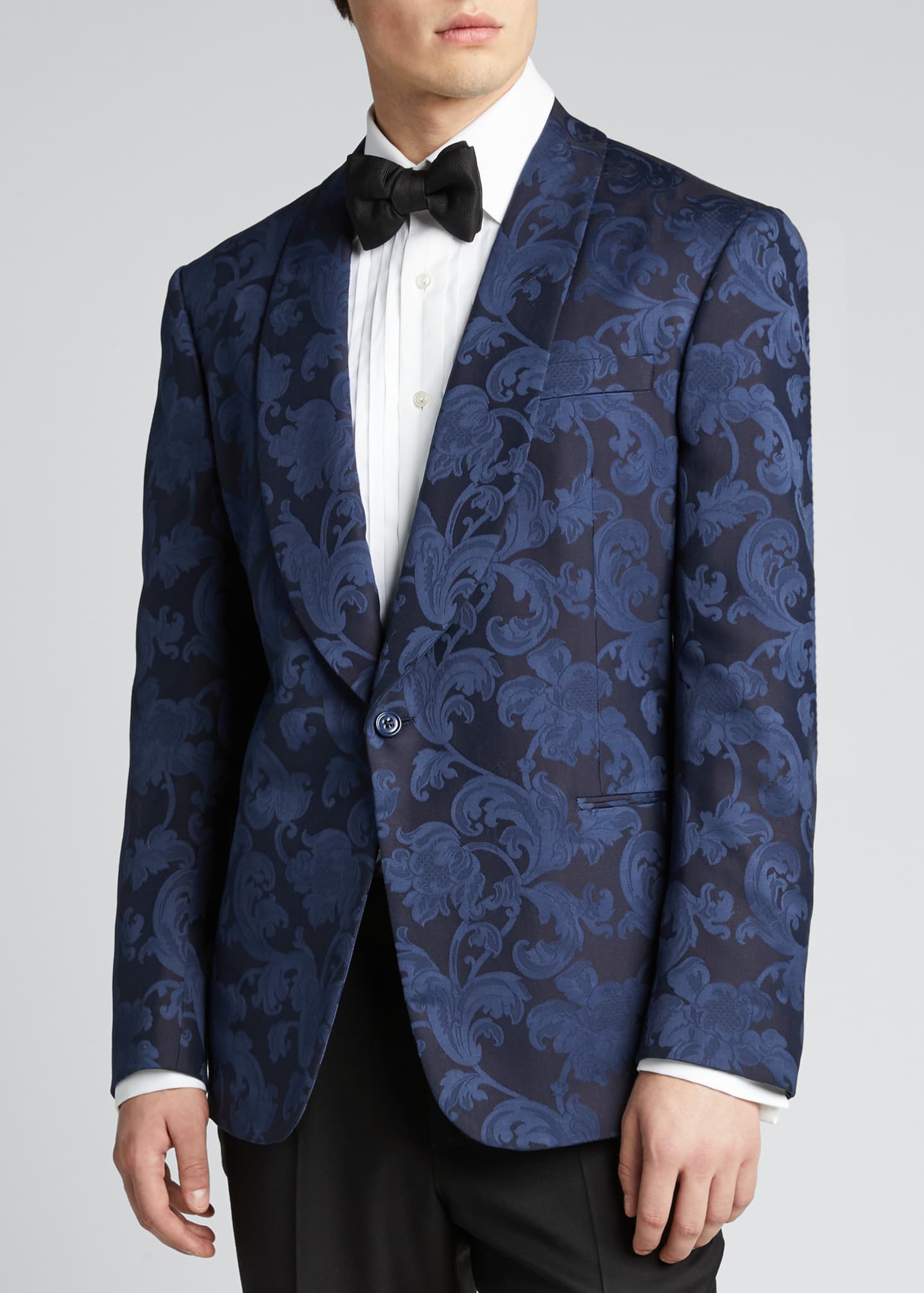 ralph lauren jacquard dinner jacket
