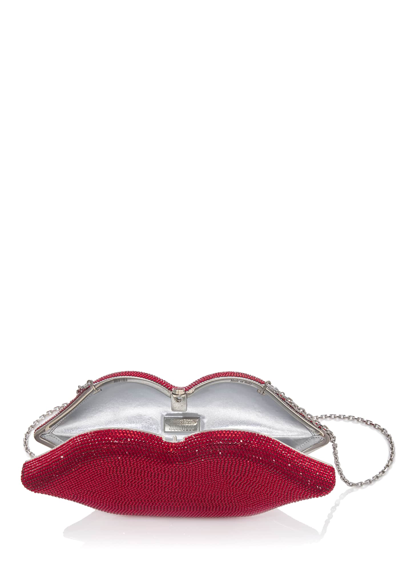 Judith Leiber Couture Hot Lips Crystal Clutch Bag Bergdorf Goodman