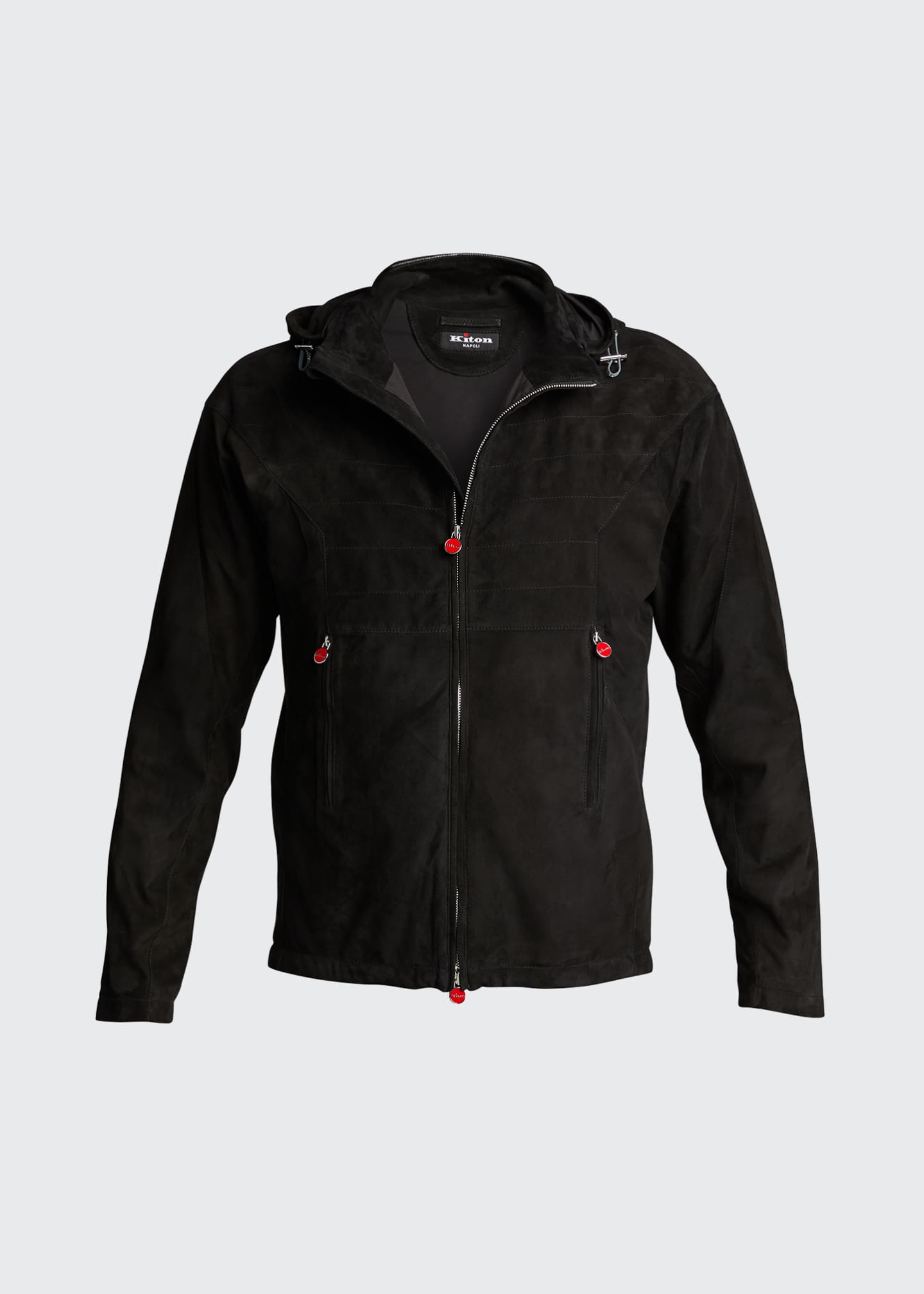 hooded biker jacket mens