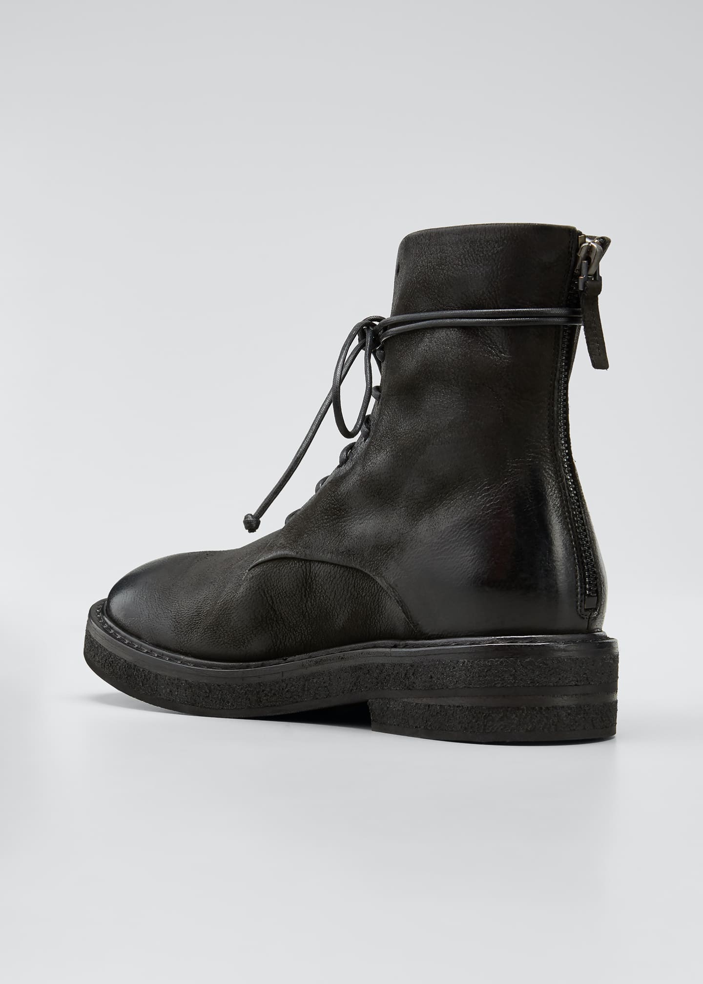 Marsell Parrucca Lace-Up Combat Boots - Bergdorf Goodman