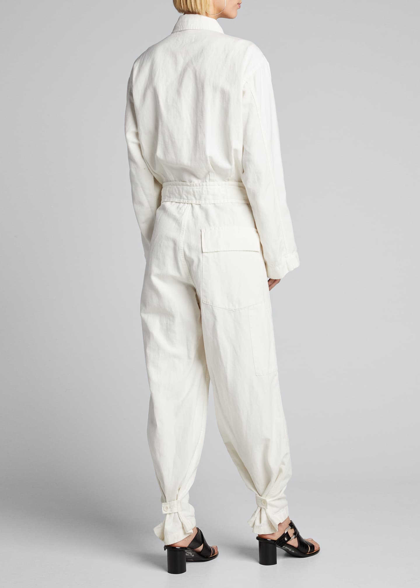 nili lotan denim jumpsuit
