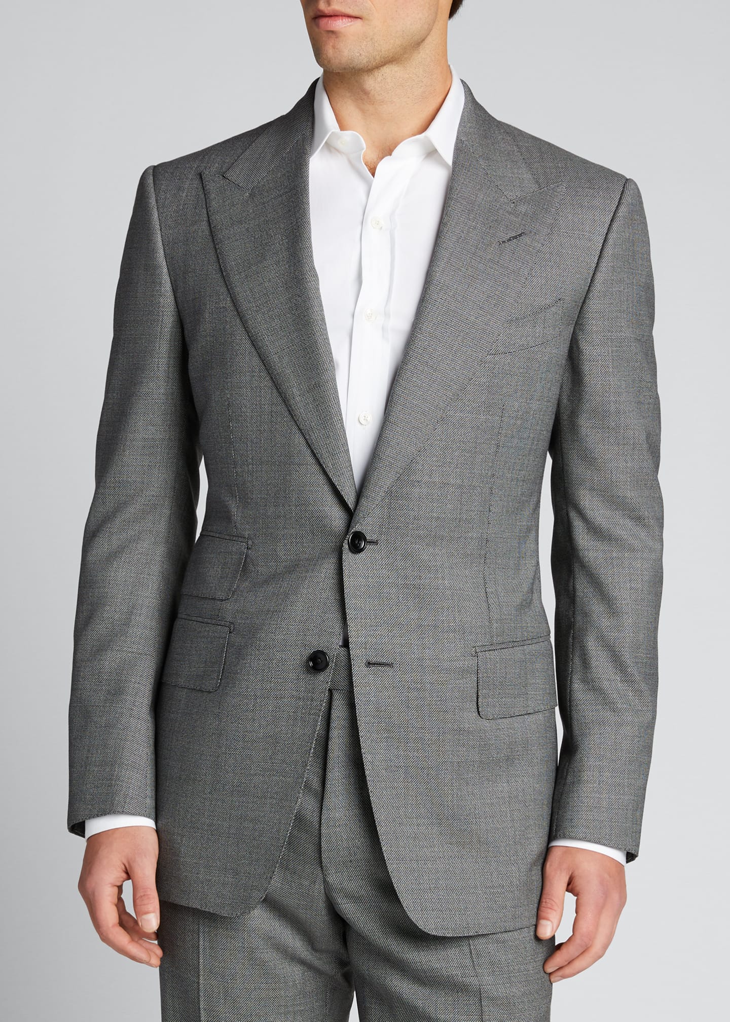 TOM FORD Men's Windsor Irregular Waves TwoPiece Suit Bergdorf Goodman