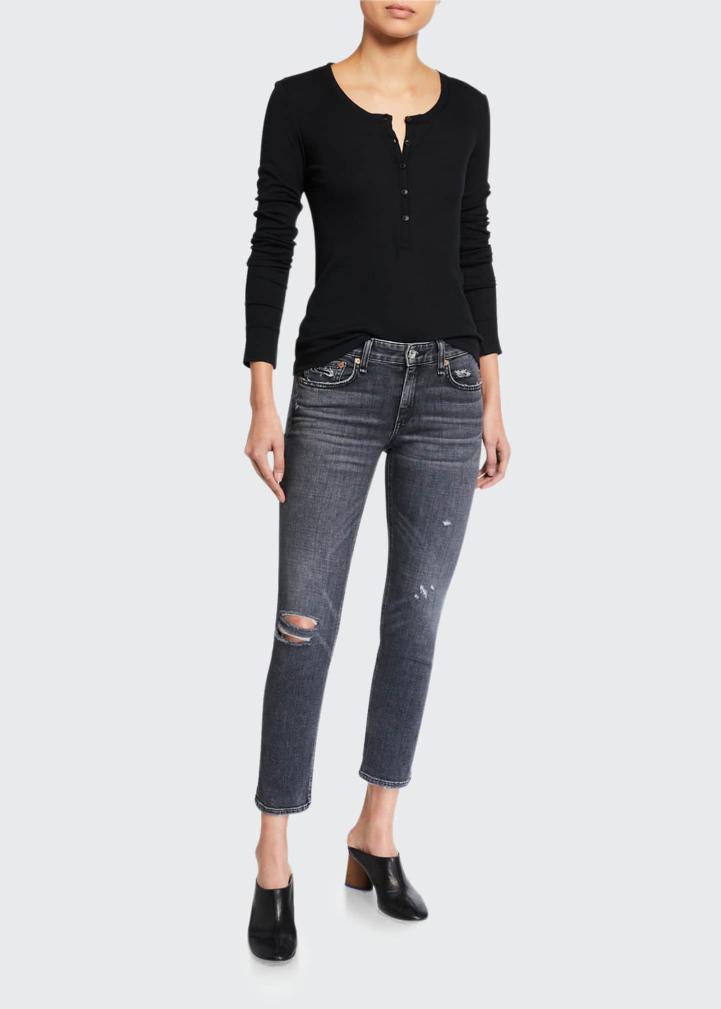 low rise slim boyfriend jeans