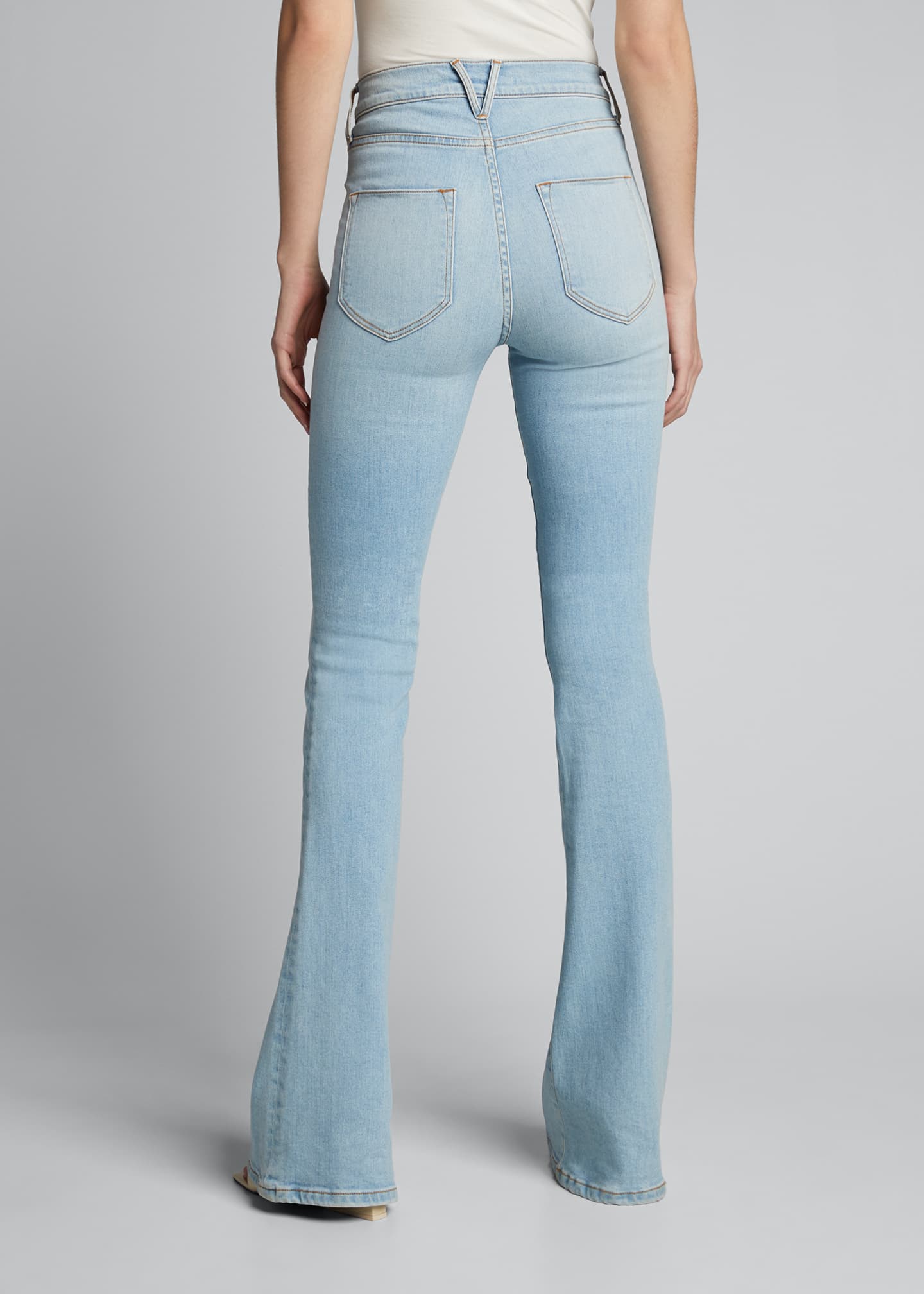 veronica beard florence flare jeans