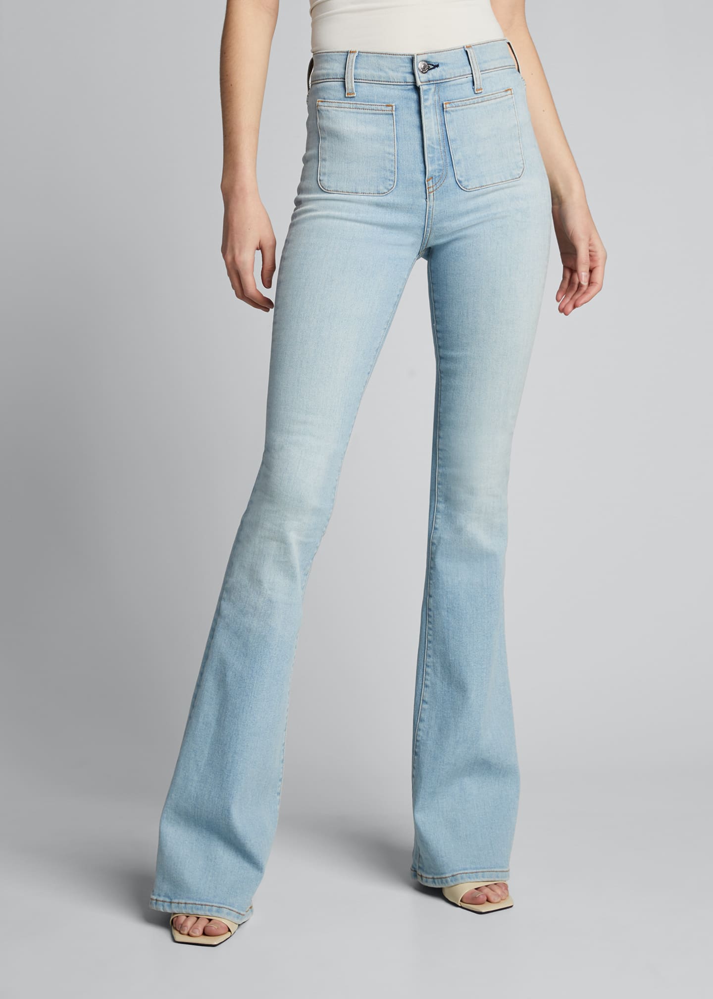 veronica beard florence flare jeans