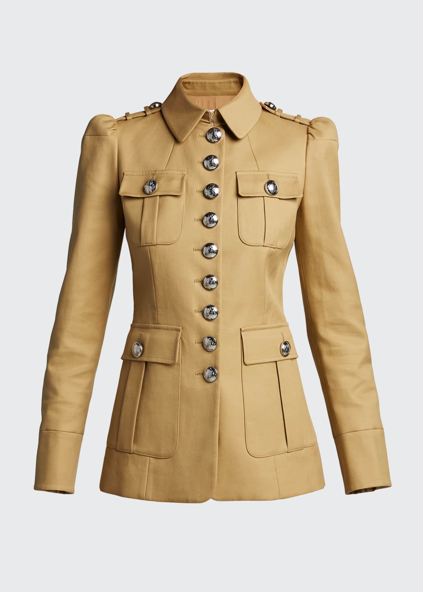 michael kors military jacket