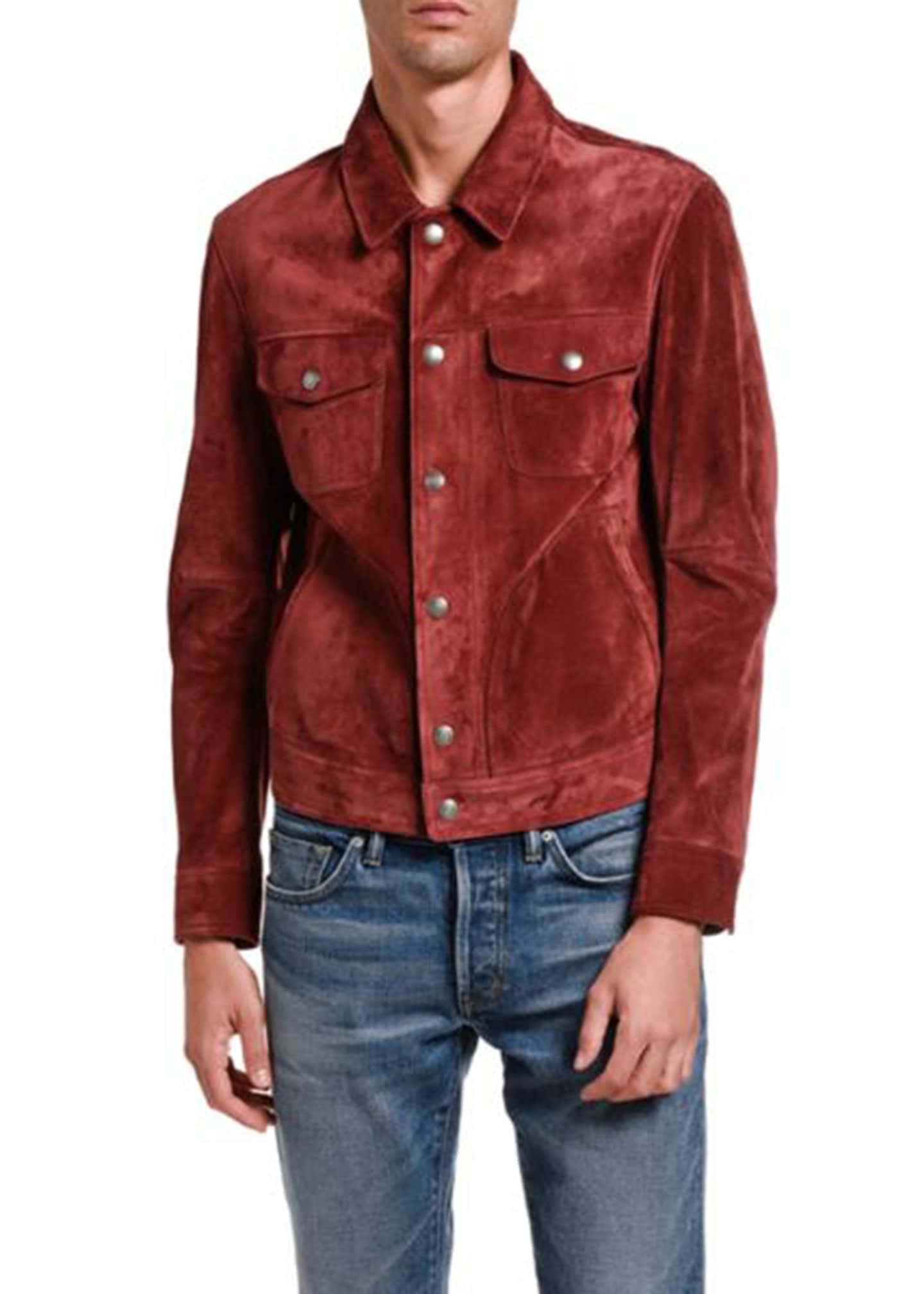 suede trucker jacket