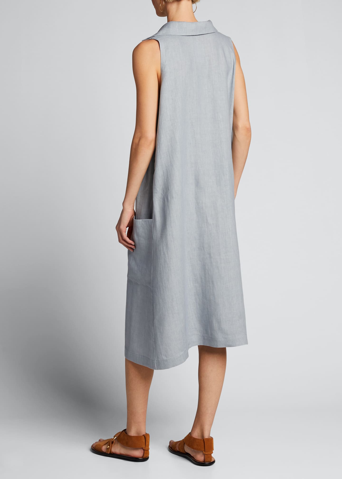 eskandar linen dress