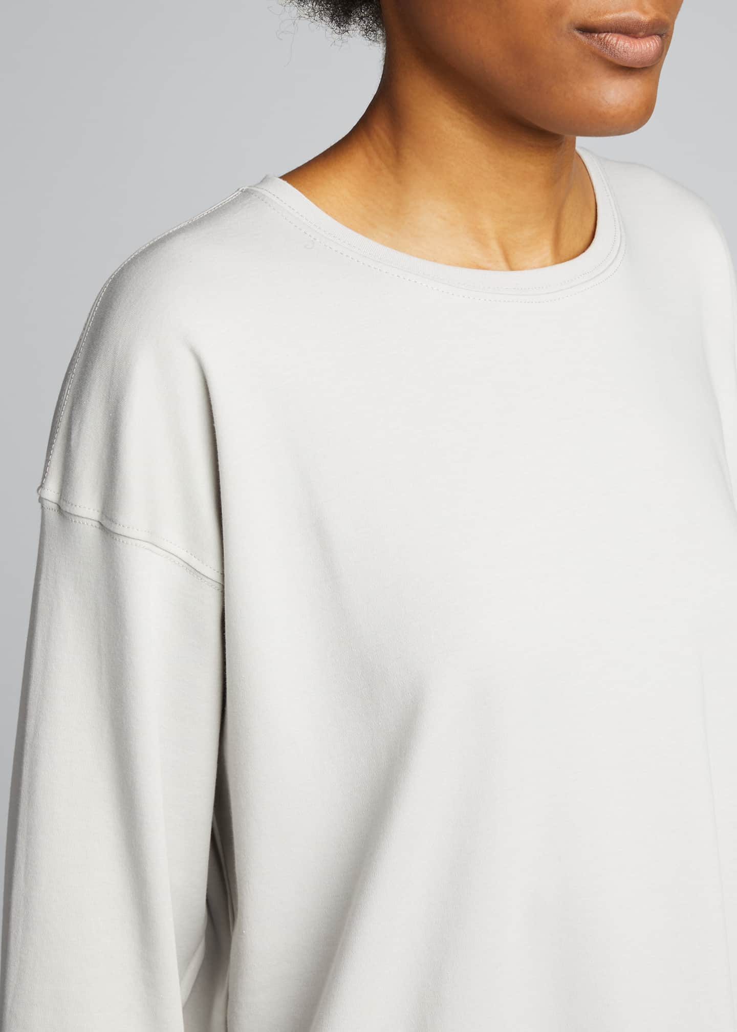 Eskandar Pima Cotton Long-Sleeve Top - Bergdorf Goodman