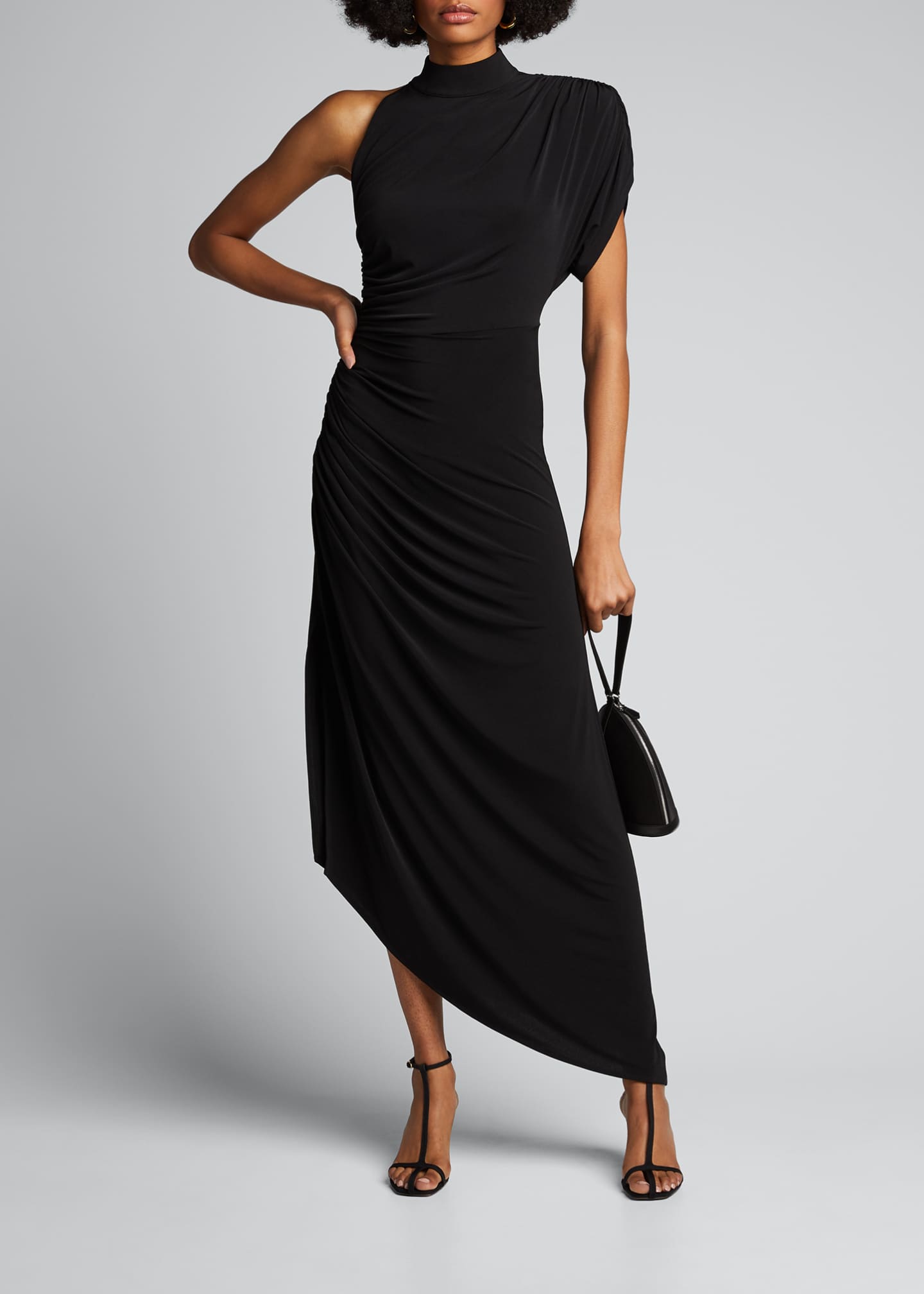 retrofete one shoulder dress
