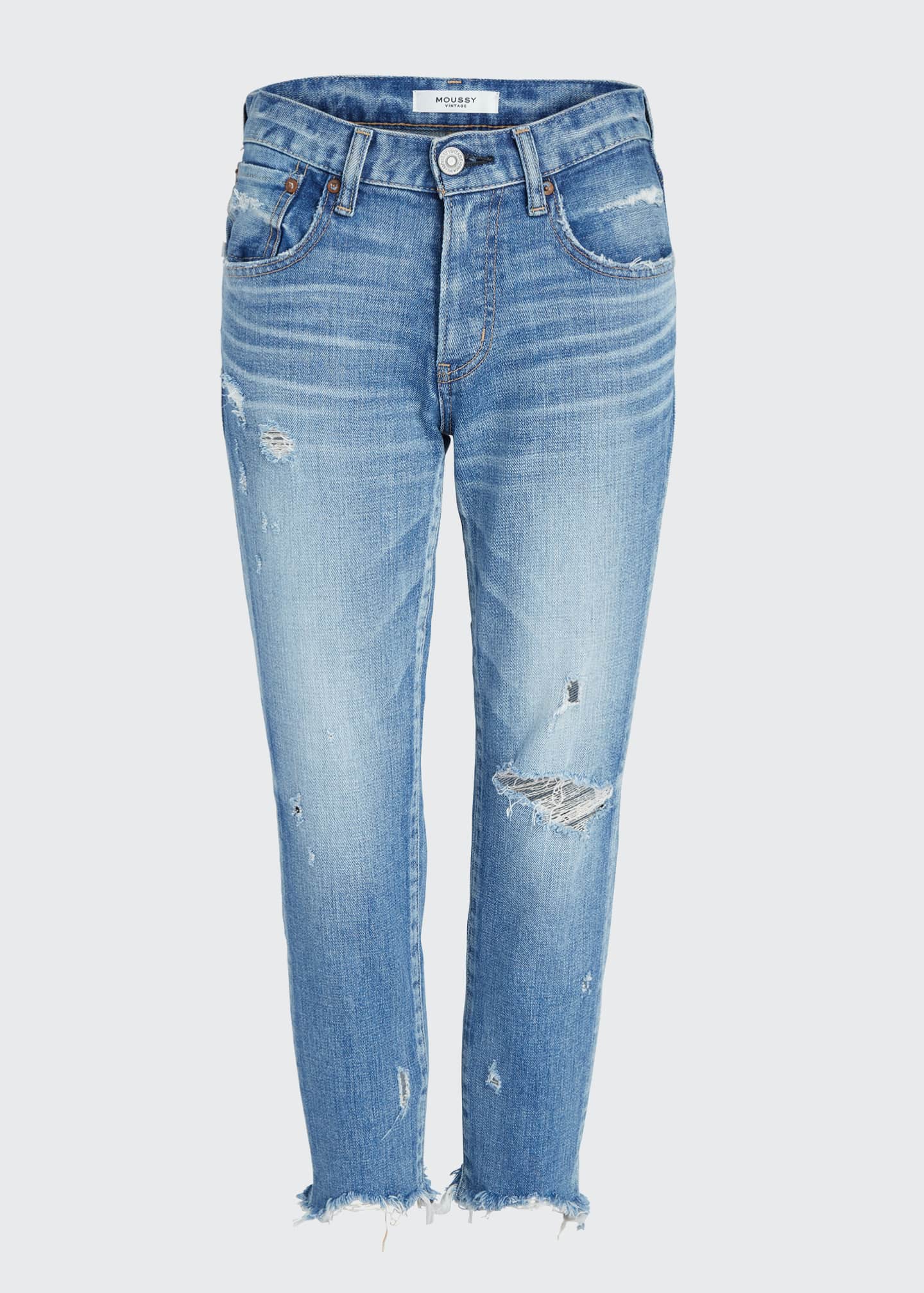 MOUSSY VINTAGE Glendele Cropped Skinny Jeans - Bergdorf Goodman