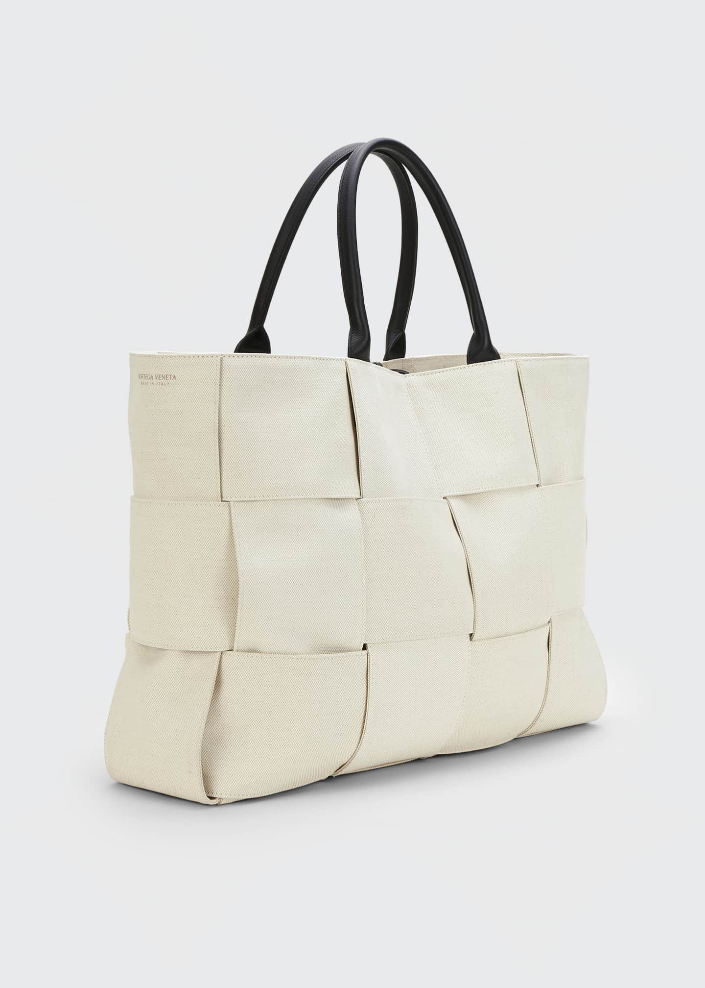 Bottega Veneta Arco Large Intreccio Canvas Tote Bag Bergdorf Goodman