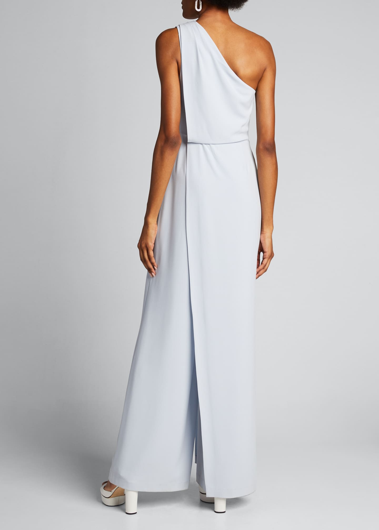 Halston asymmetric jumpsuit Clearance