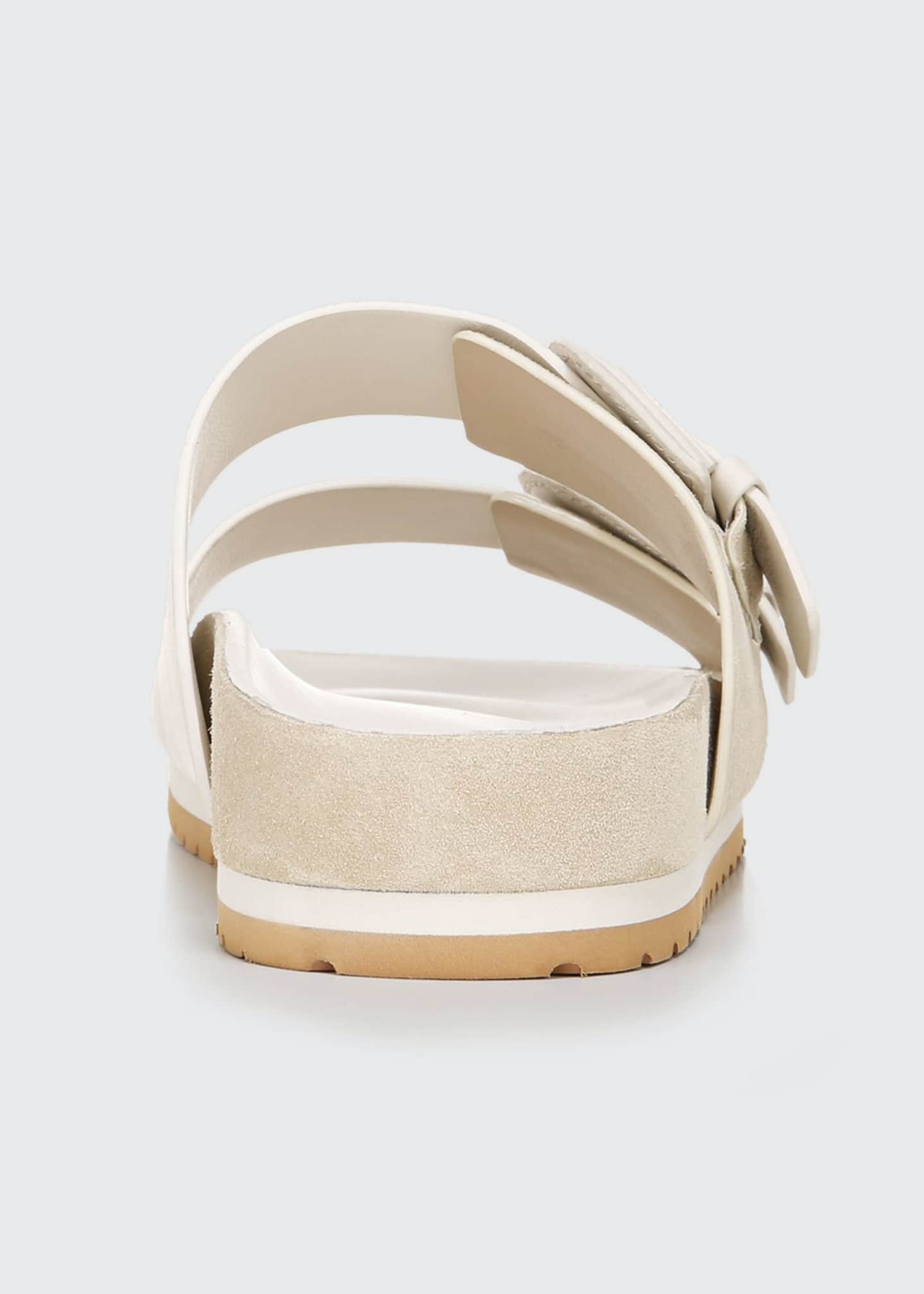 vince women's glyn double buckle slide sandals