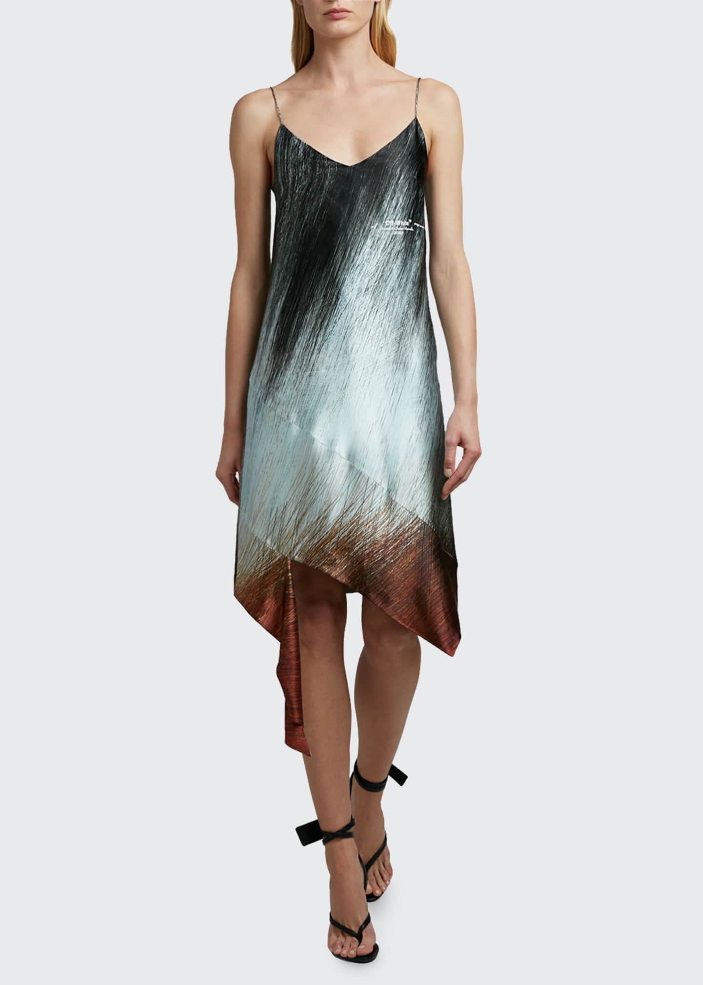off white slip dress