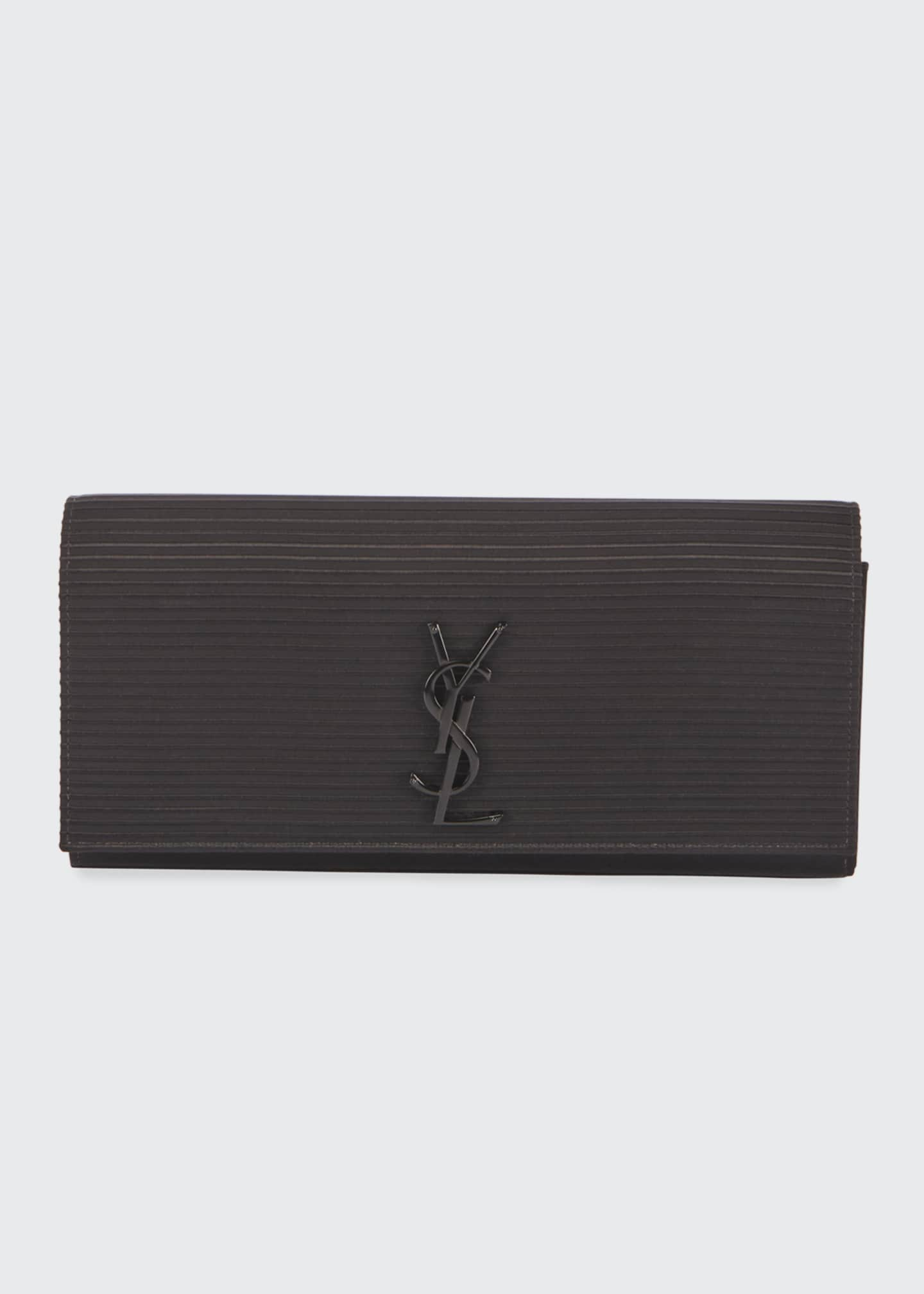 ysl black clutch bag