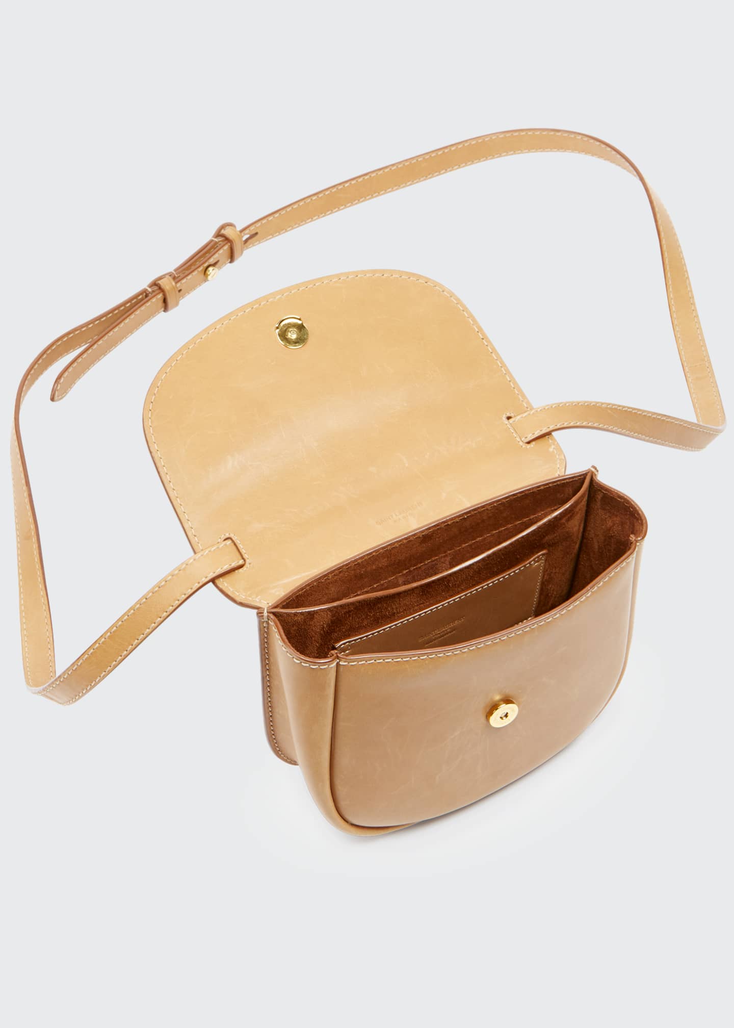 Saint Laurent YSL Mini FlapTop Leather Crossbody Bag Bergdorf Goodman