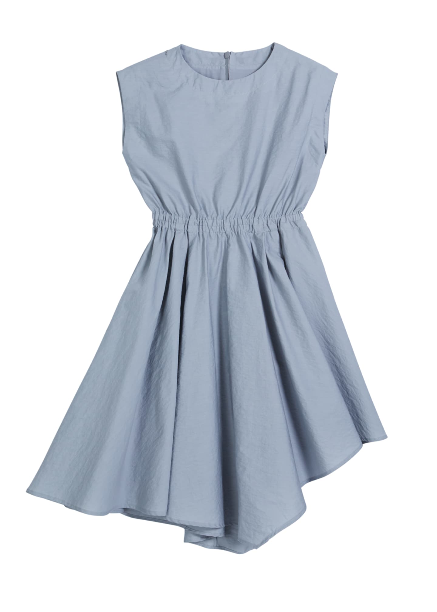 cinched waist cocktail dress