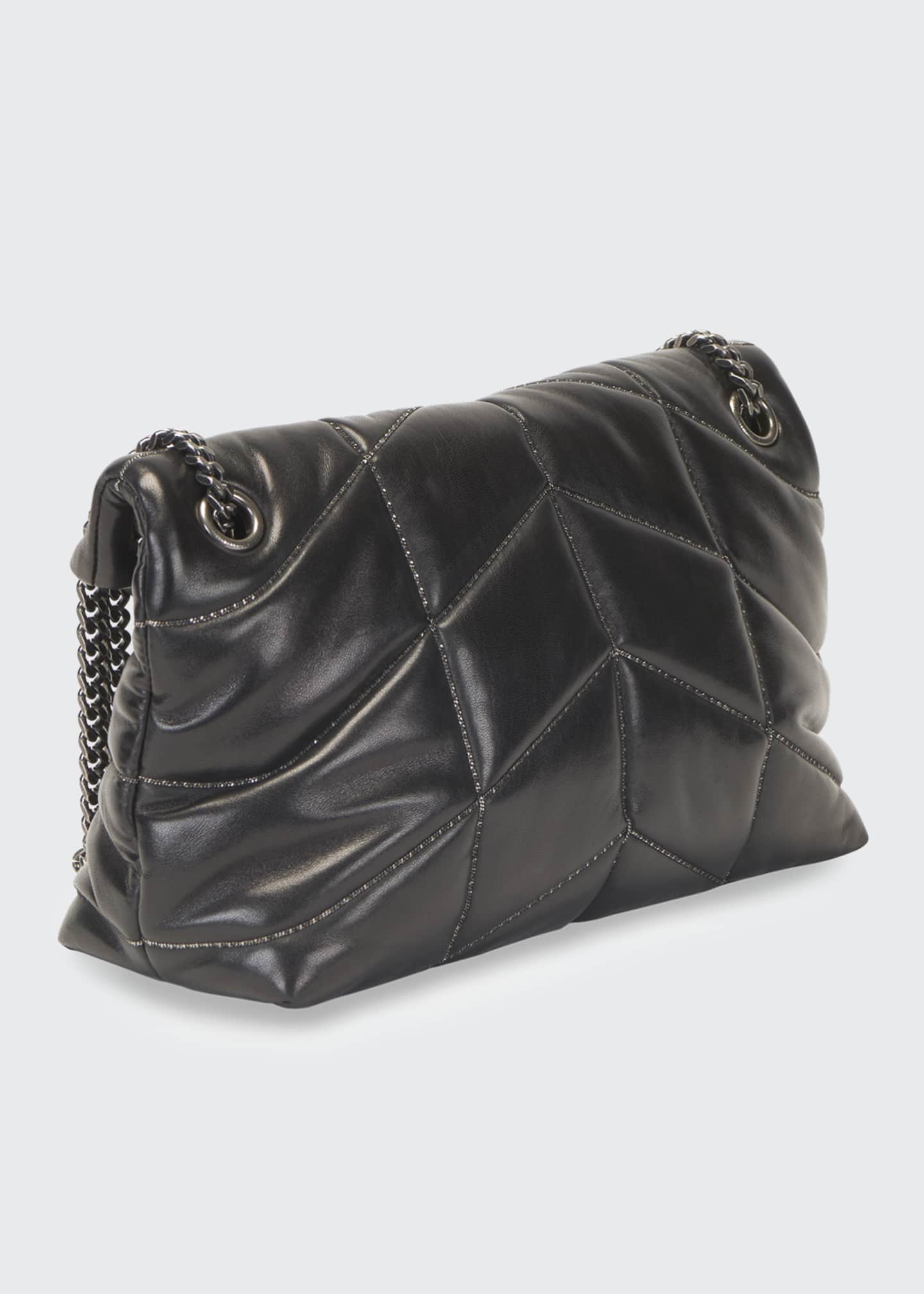 Saint Laurent LouLou YSL Small Puffer Shoulder Bag Bergdorf Goodman